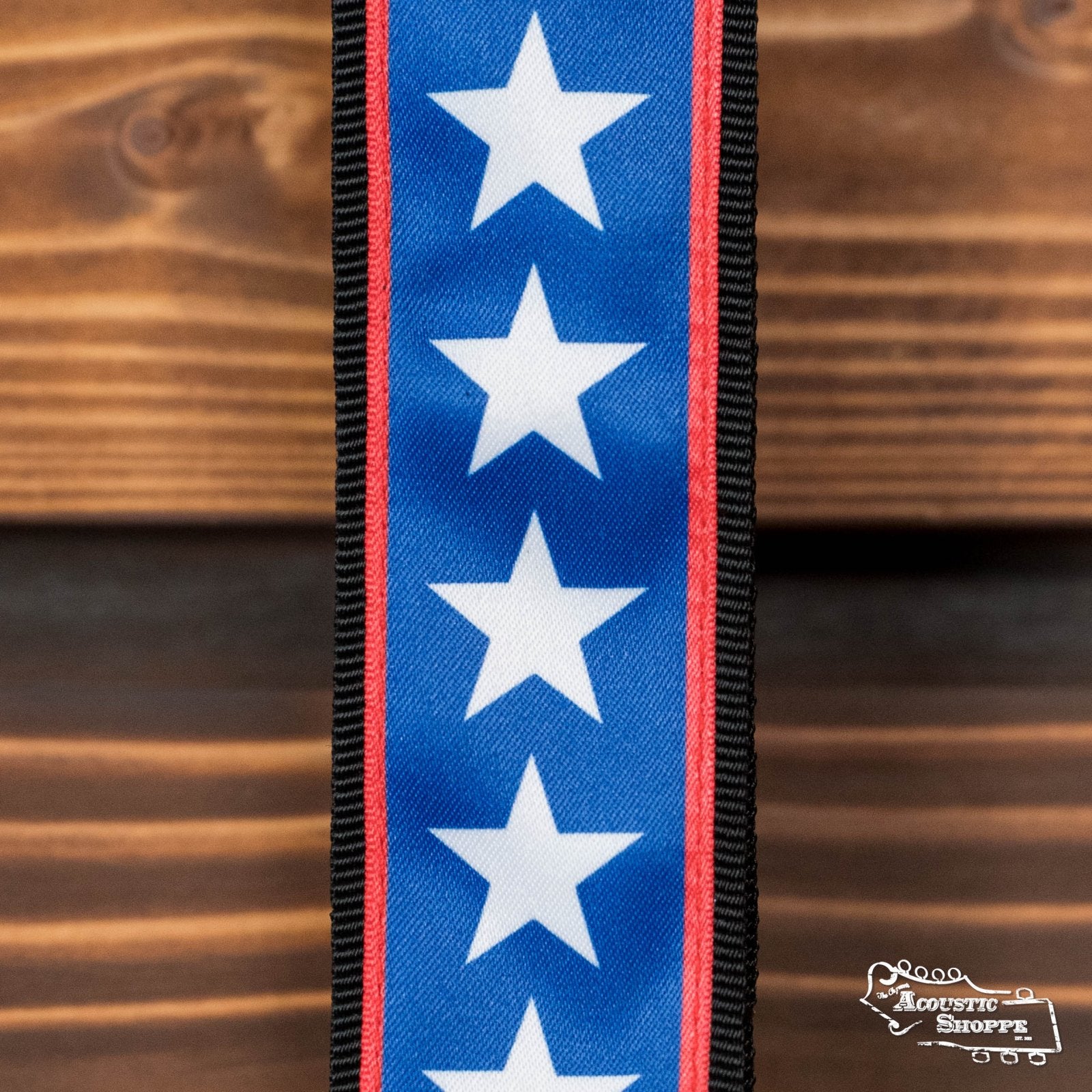 D'Addario Woven Guitar Strap, Stars & Stripes