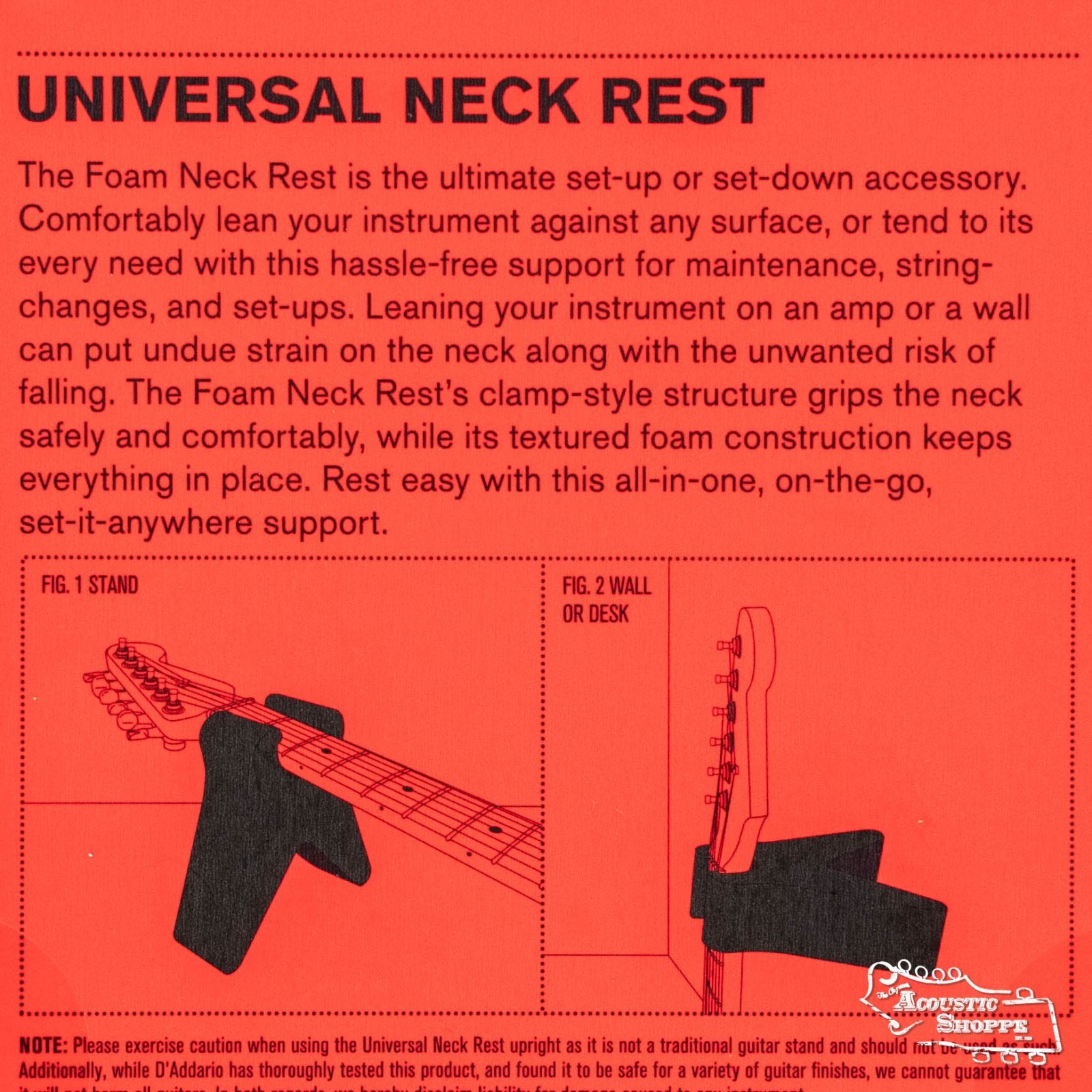 D'Addario Universal Neck Rest