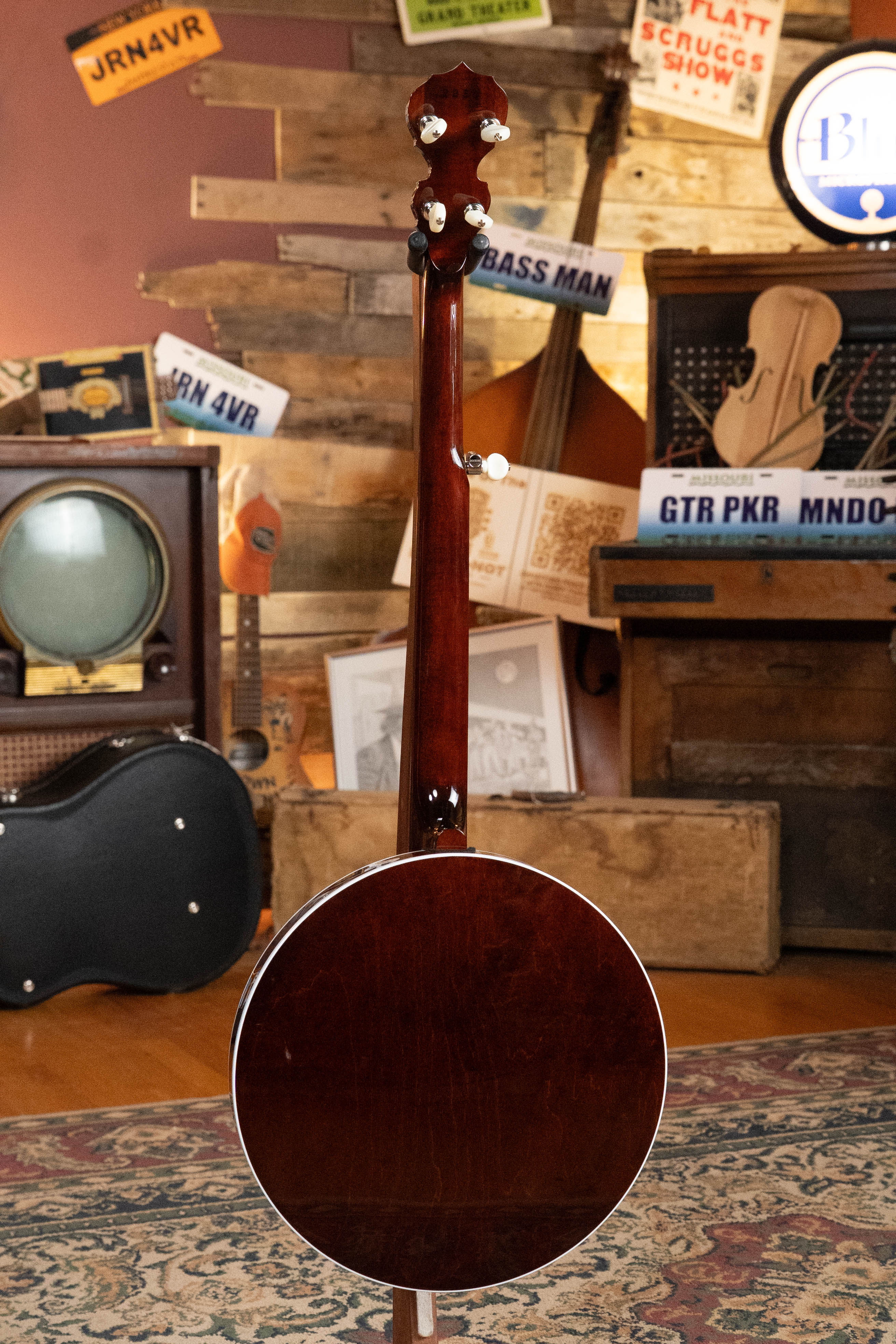 Deering Eagle II 5-String Resonator Banjo w/Spikes Installed #2259