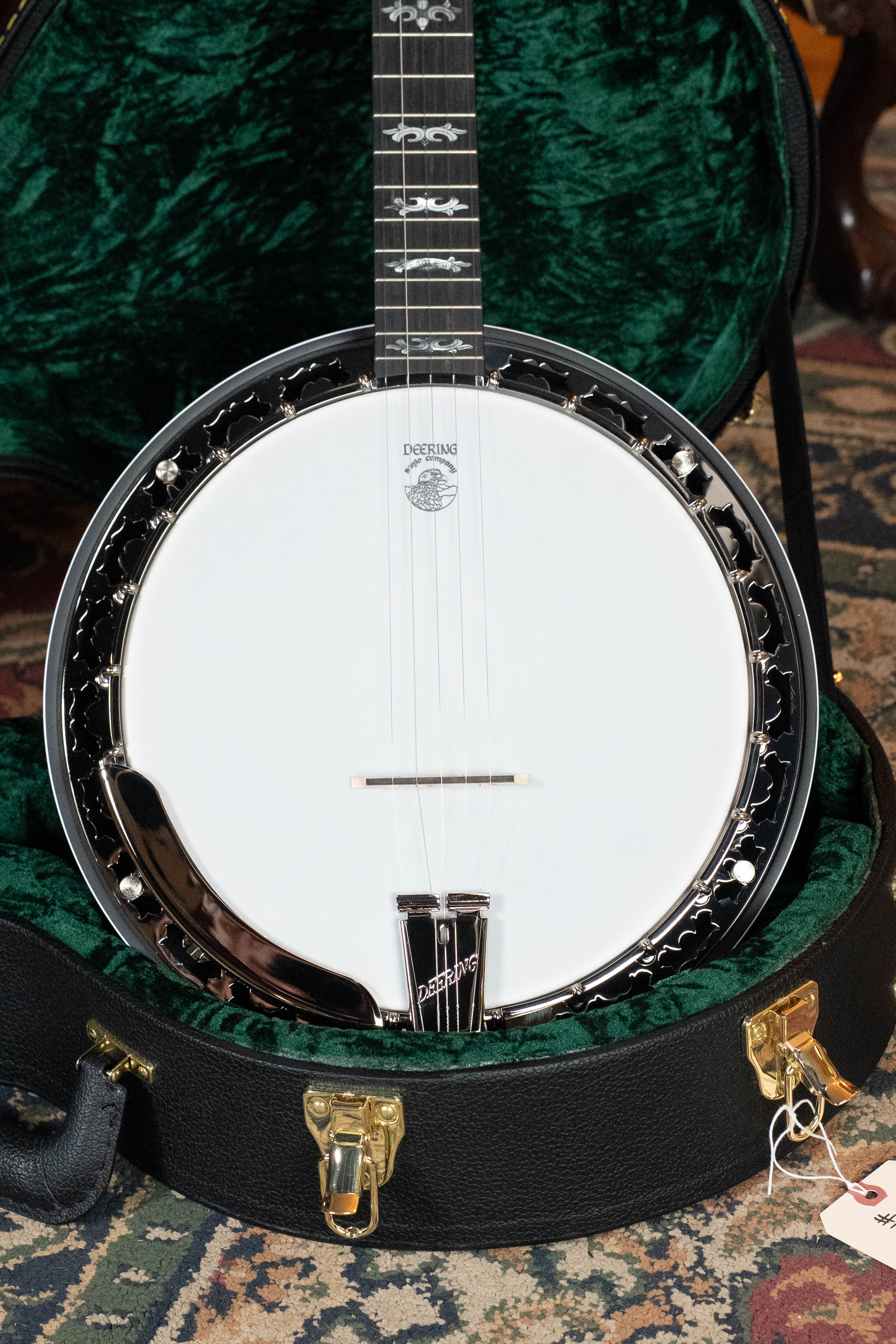 Deering Eagle II 5-String Resonator Banjo w/Spikes Installed #2259