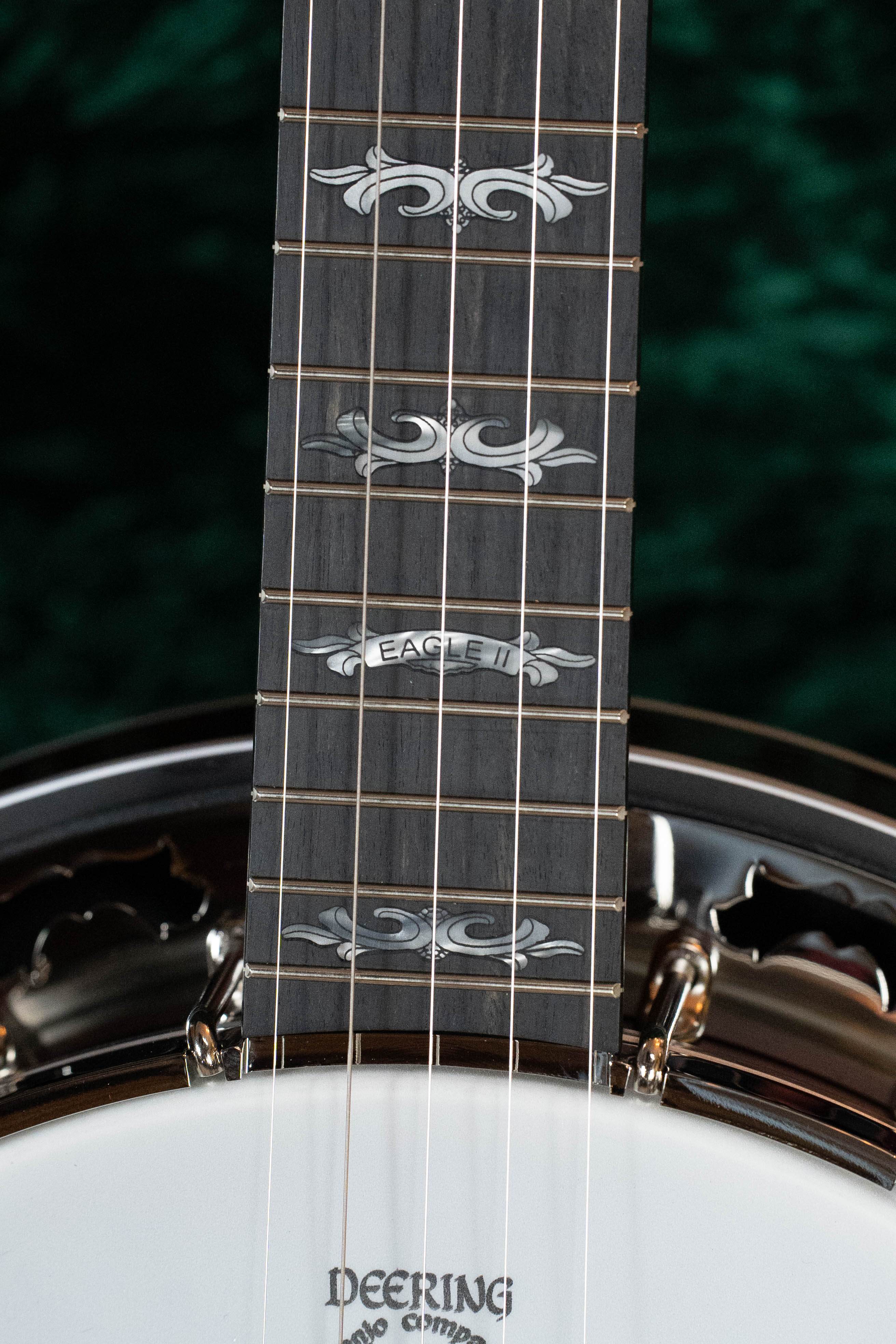 Deering Eagle II 5-String Resonator Banjo w/Spikes Installed #2259