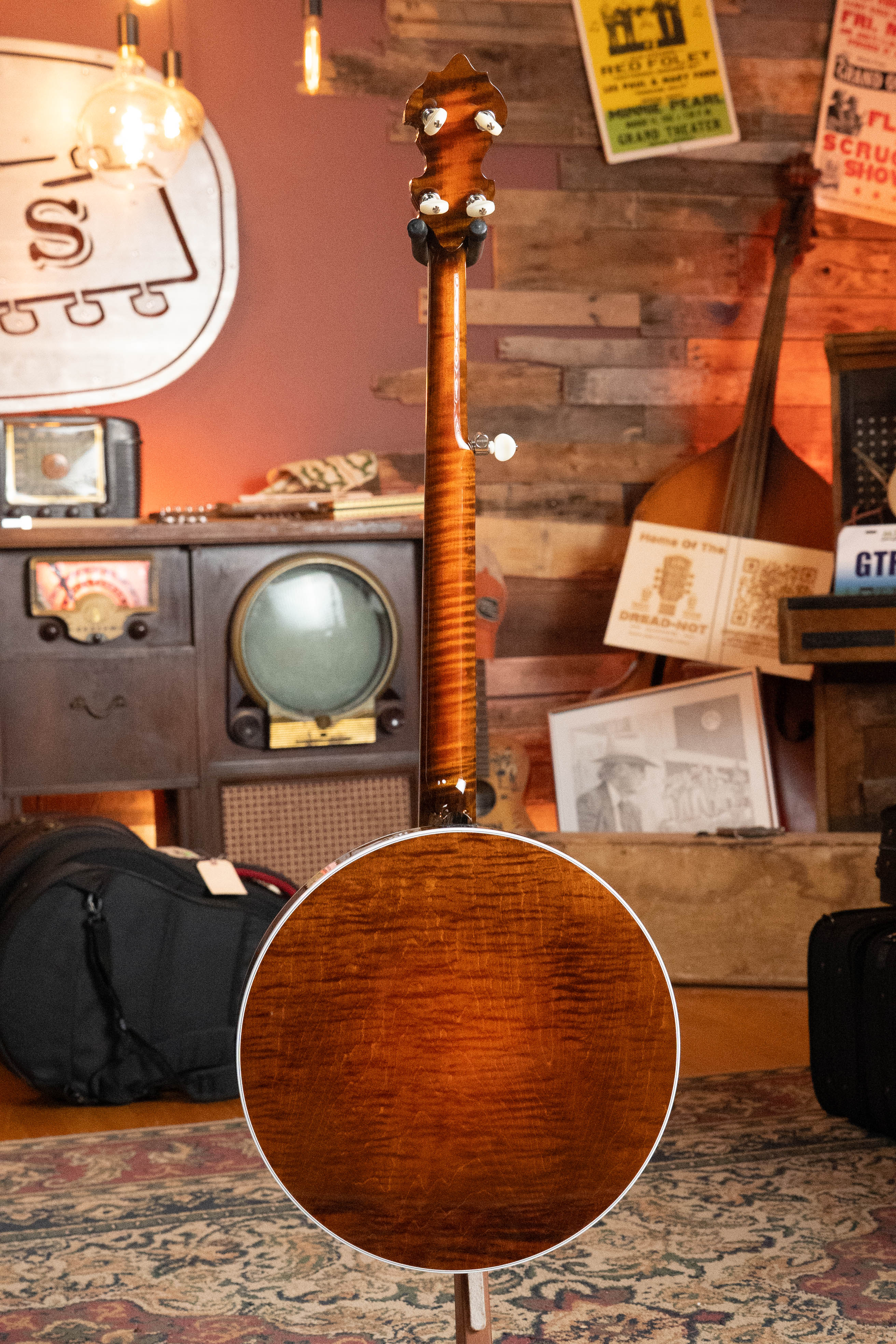 Deering Golden Era 5-String Resonator Banjo w/Spikes Installed #BB46