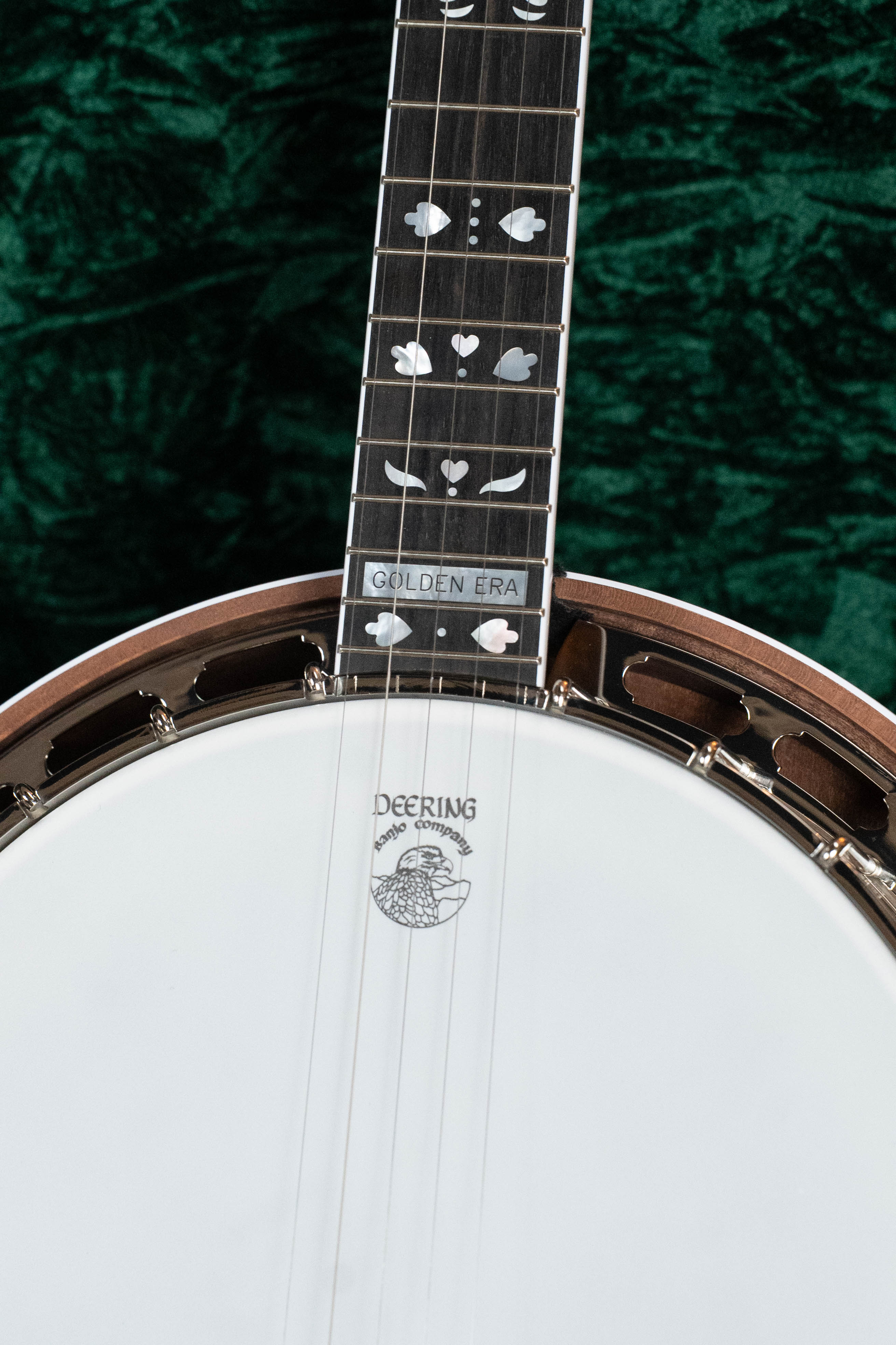 Deering Golden Era 5-String Resonator Banjo w/Spikes Installed #BB46