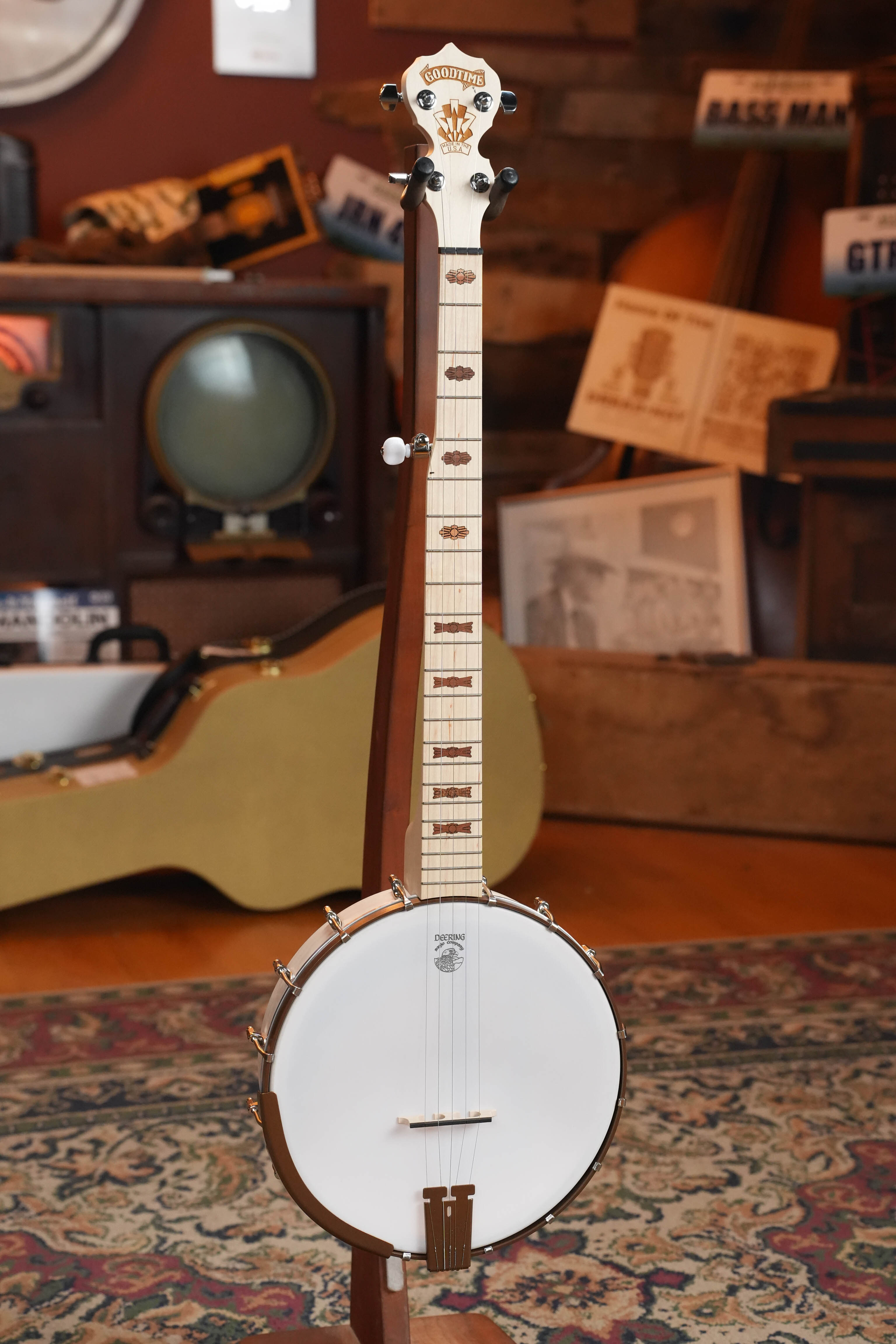 Deering Goodtime 5 String Open Back Banjo #2614