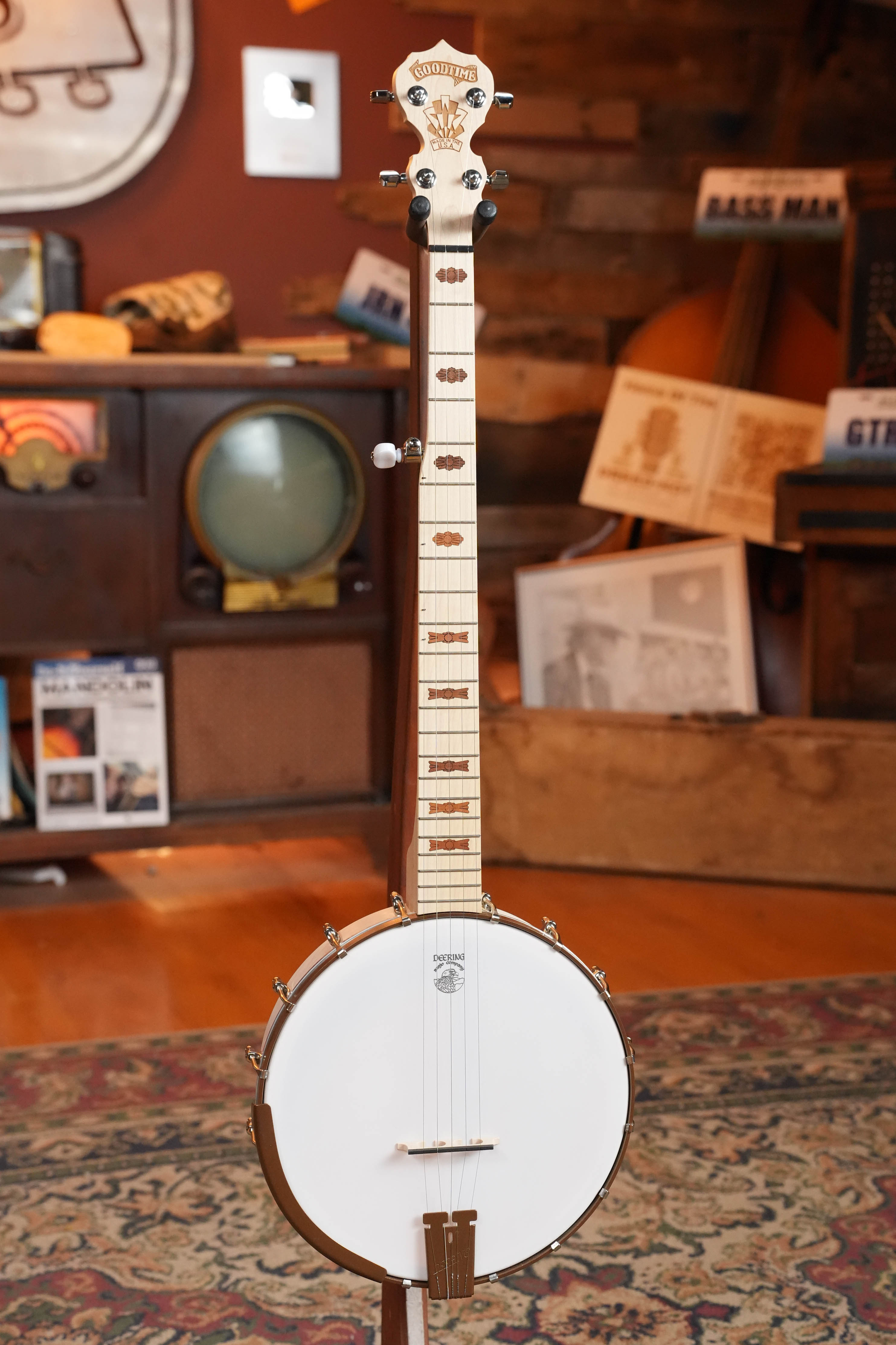 Deering Goodtime 5 String Open Back Banjo #6267