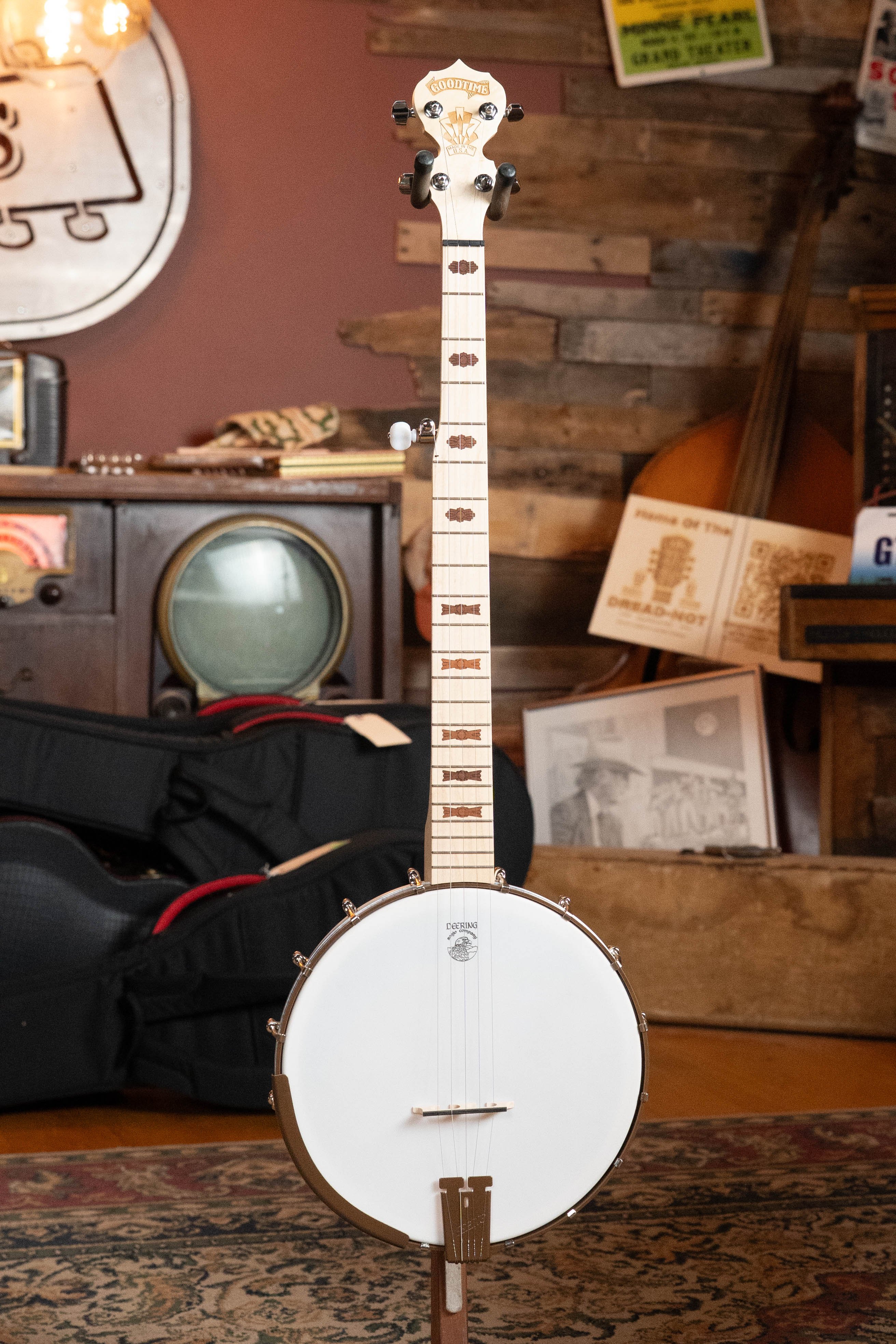 Deering Goodtime 5 String Open Back Banjo #7257