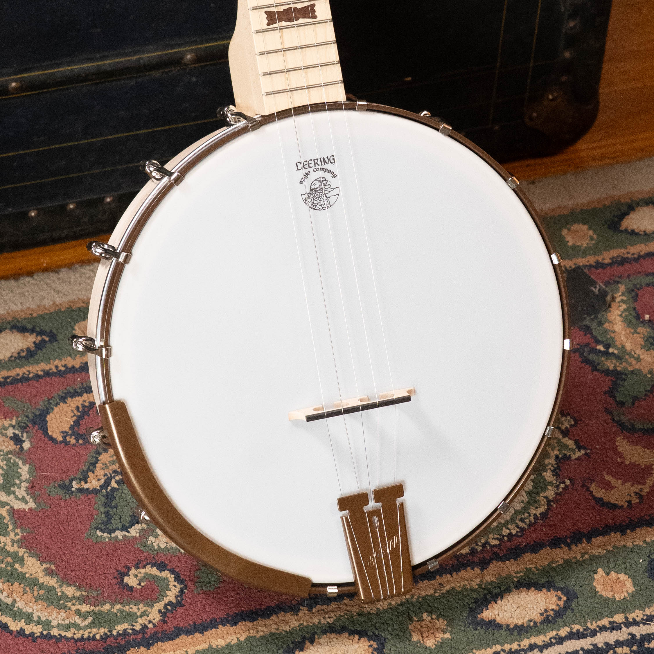 Deering Goodtime 5 String Open Back Banjo w/Spikes Installed #2514