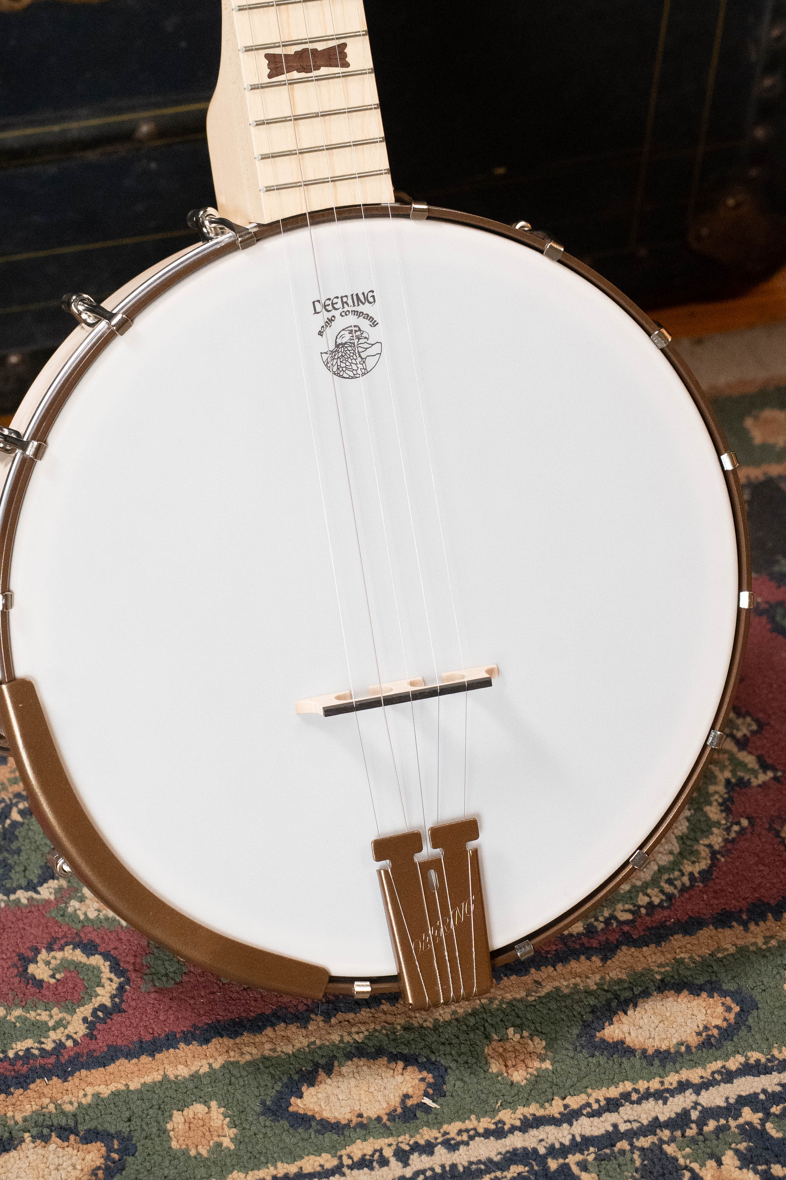 Deering Goodtime 5 String Open Back Banjo w/Spikes Installed #2514