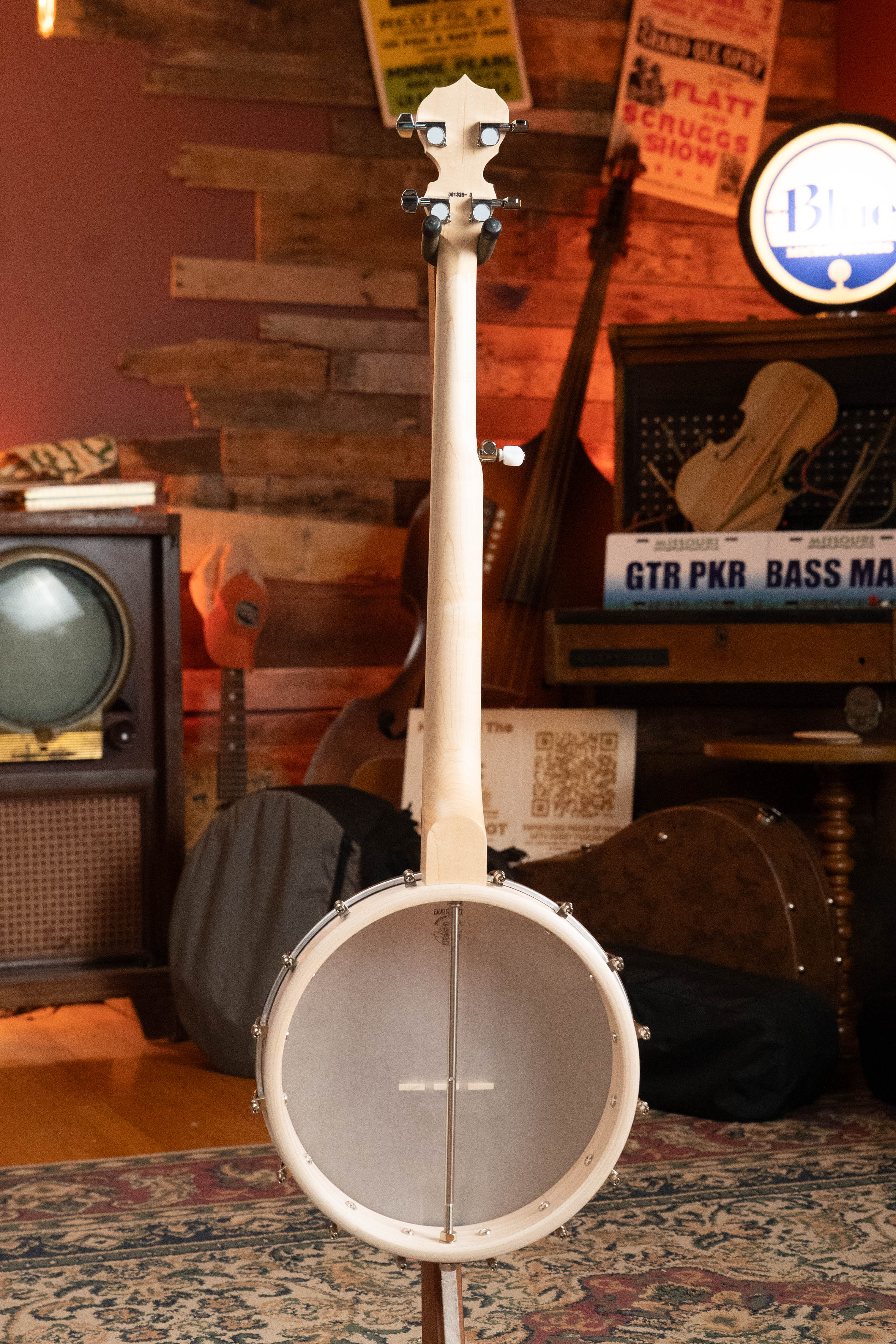 Deering Goodtime Americana 5-String Open Back Banjo w/Scooped Neck and Spikes Installed #3253