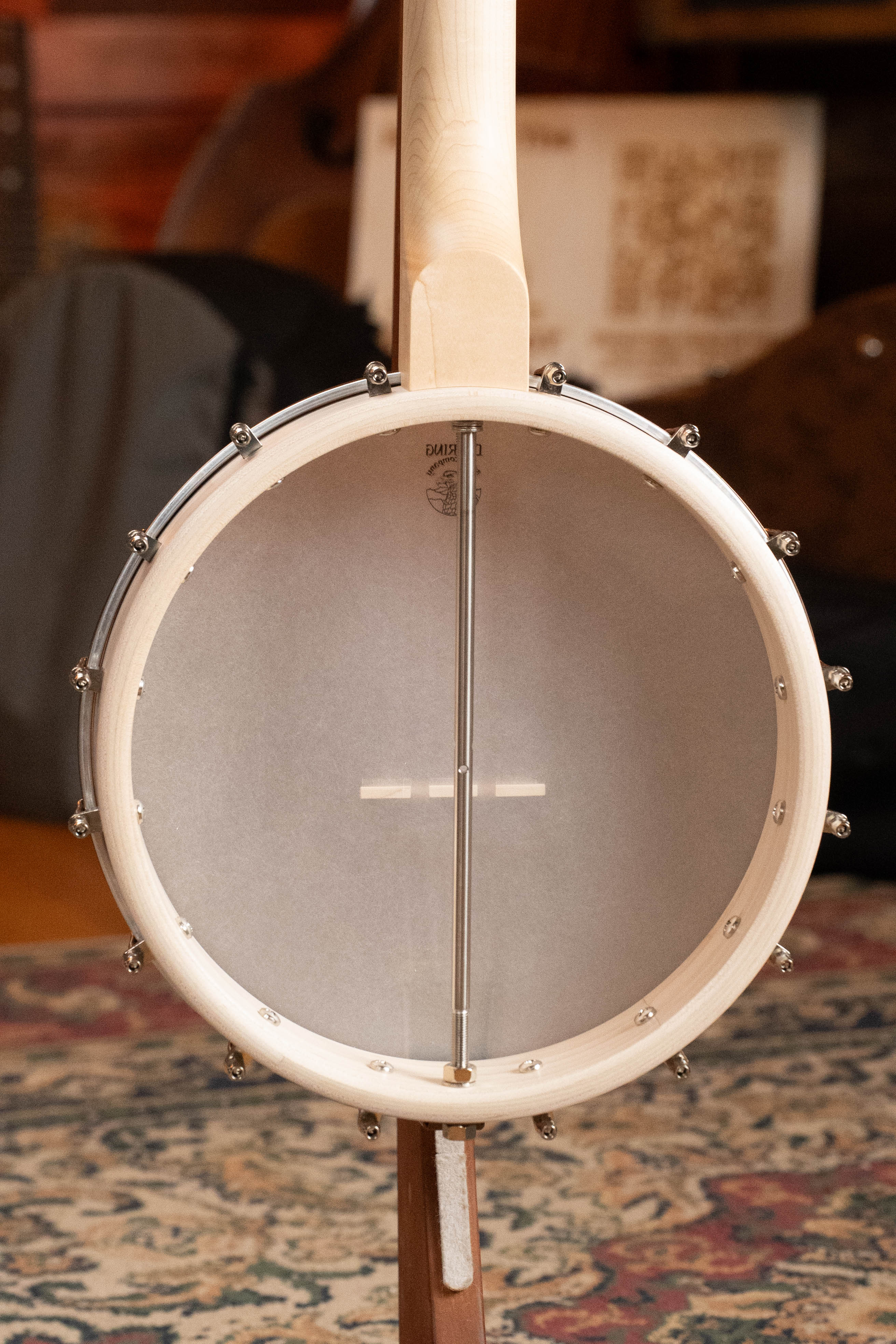 Deering Goodtime Americana 5-String Open Back Banjo w/Scooped Neck and Spikes Installed #3253