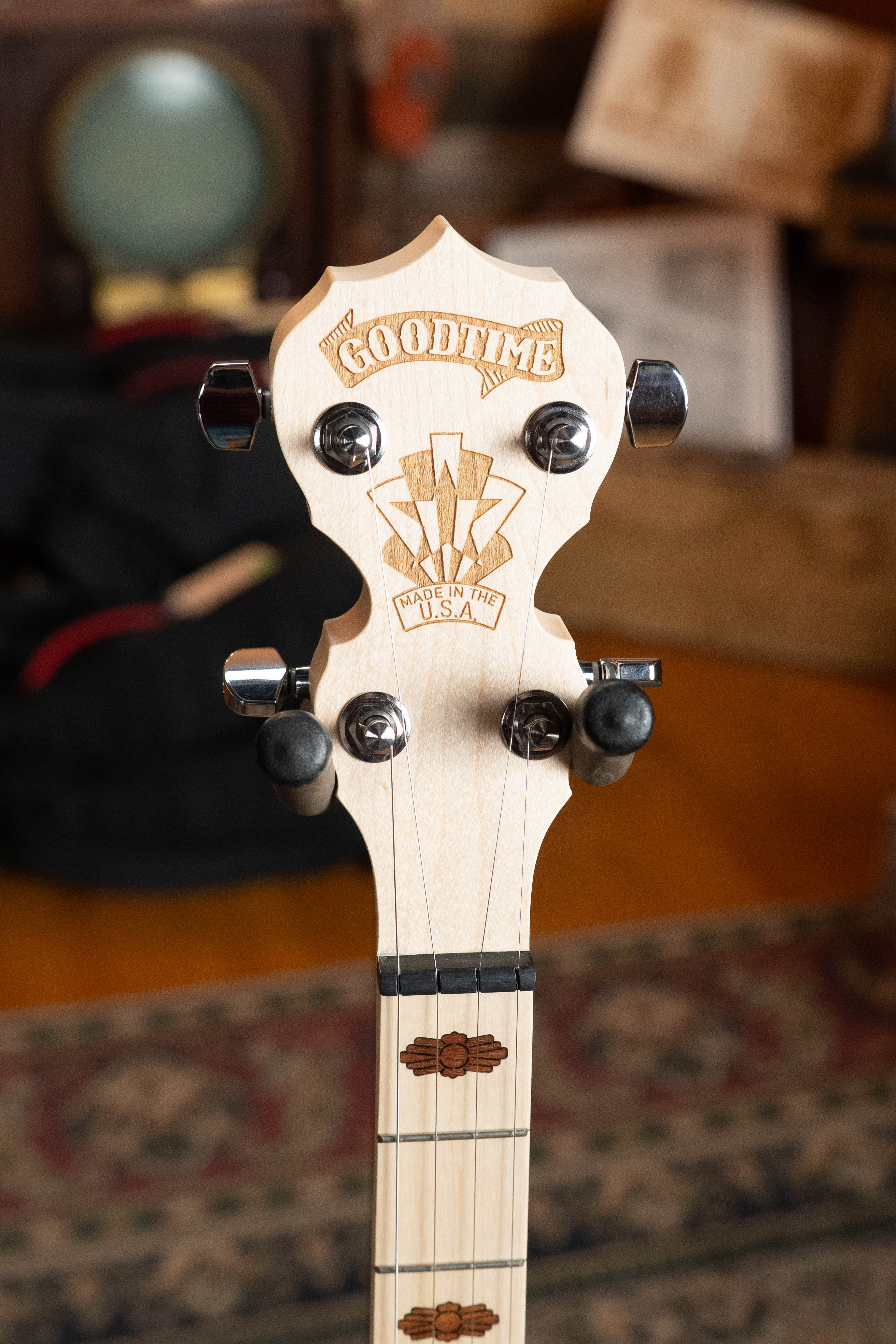 Deering Goodtime Two 5 String Resonator Banjo #02520