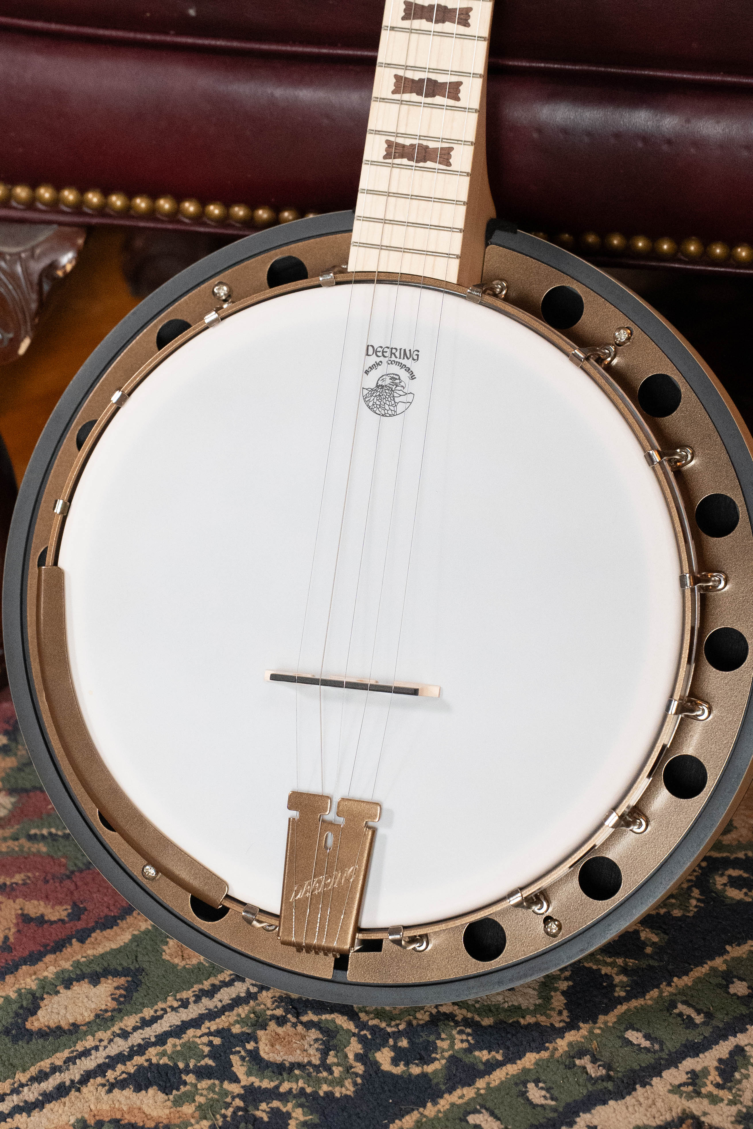 Deering Goodtime Two 5 String Resonator Banjo w/Spikes Installed #2516