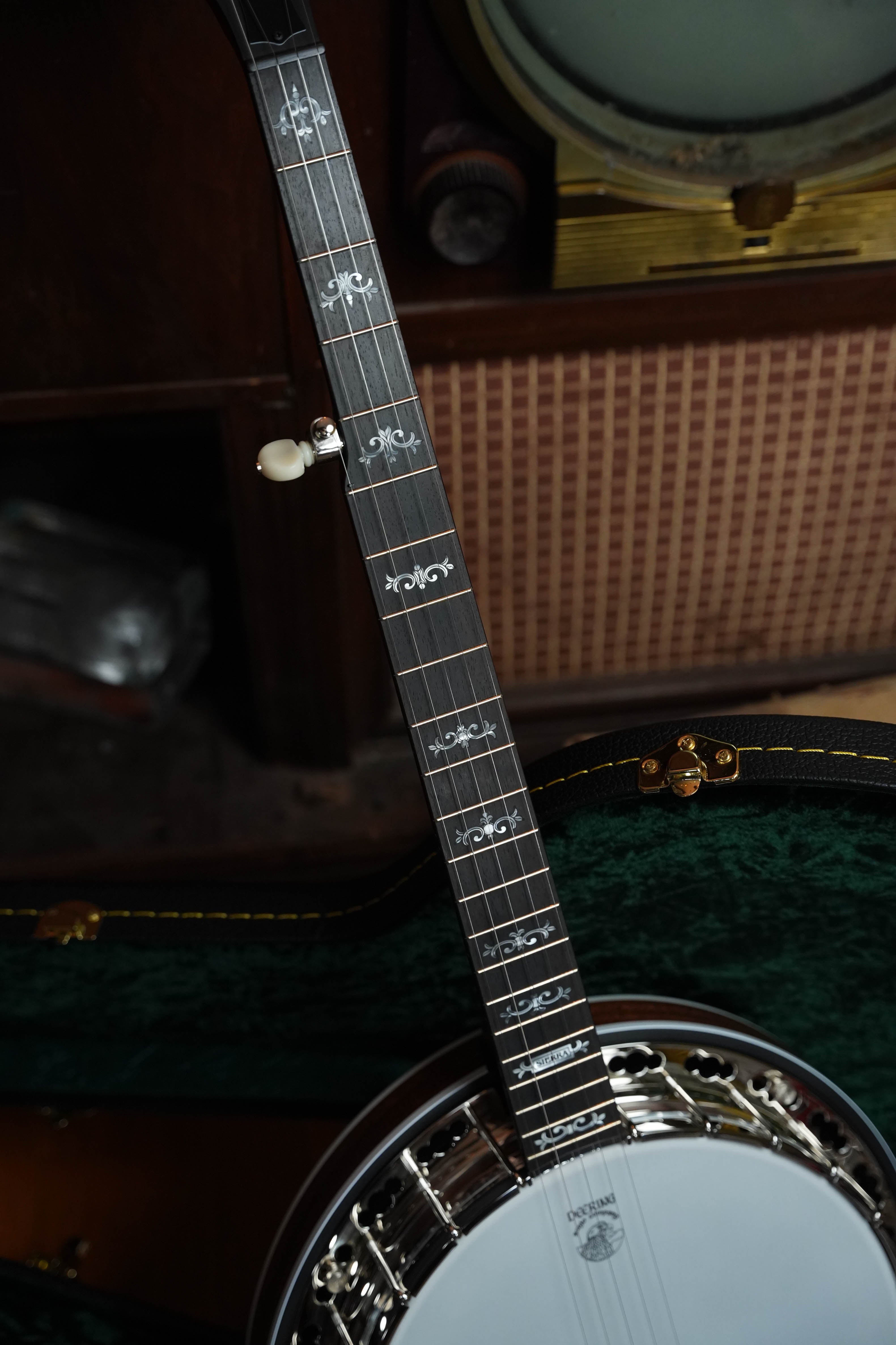 Deering Sierra 5 String Mahogany Resonator Banjo #BG94