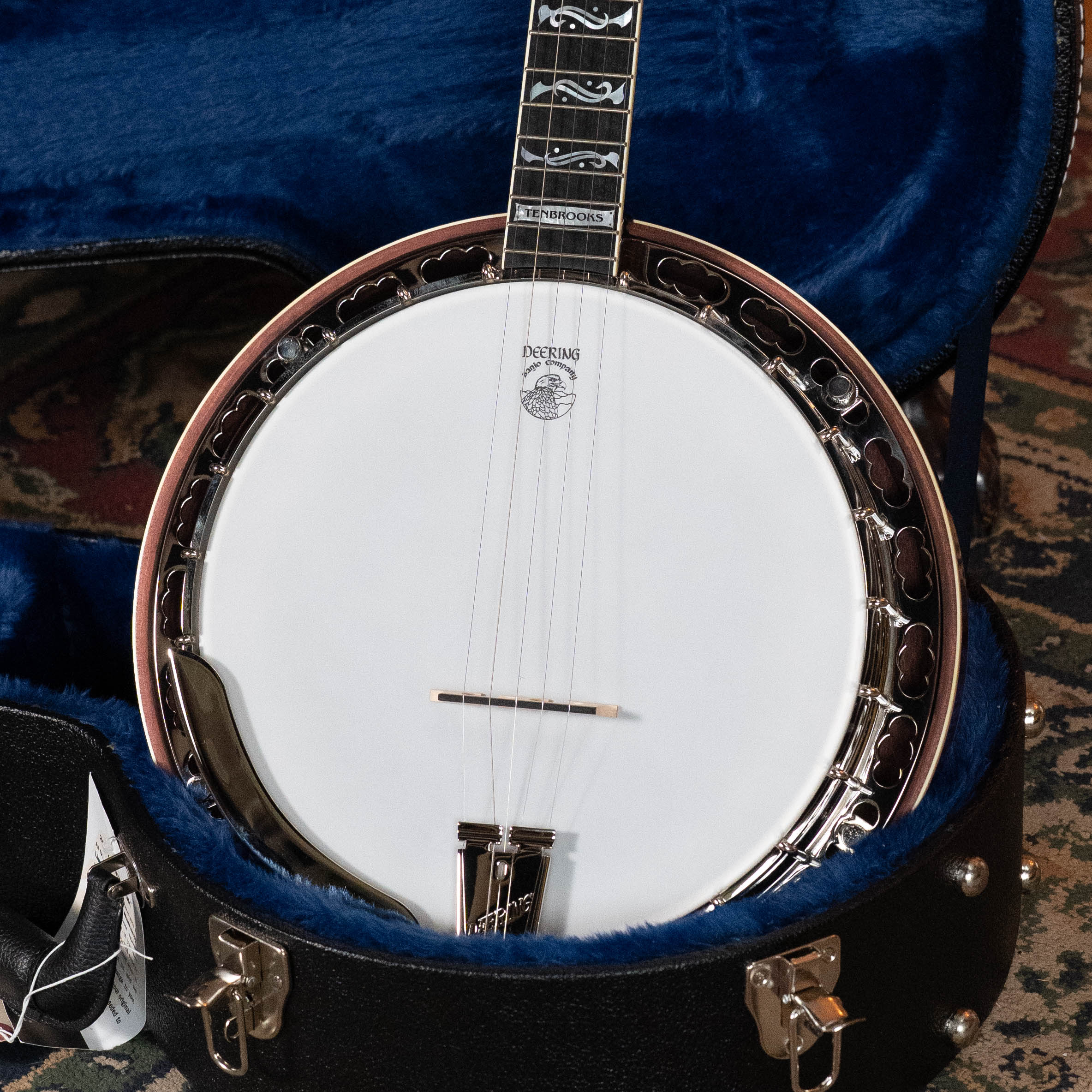 Deering Tenbrooks Saratoga Star 5 String Resonator Banjo w/Spikes Installed #0549