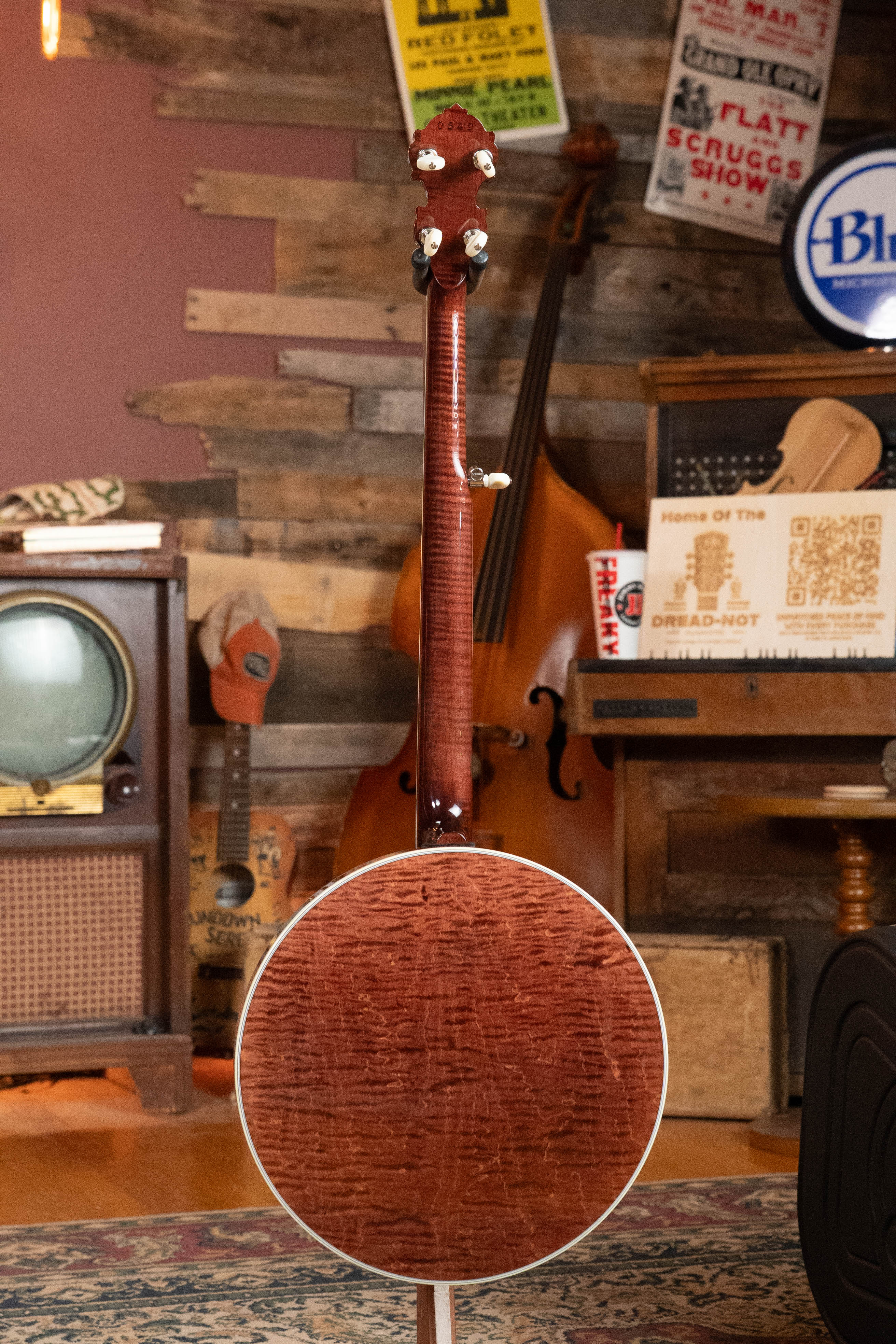 Deering Tenbrooks Saratoga Star 5 String Resonator Banjo w/Spikes Installed #0549