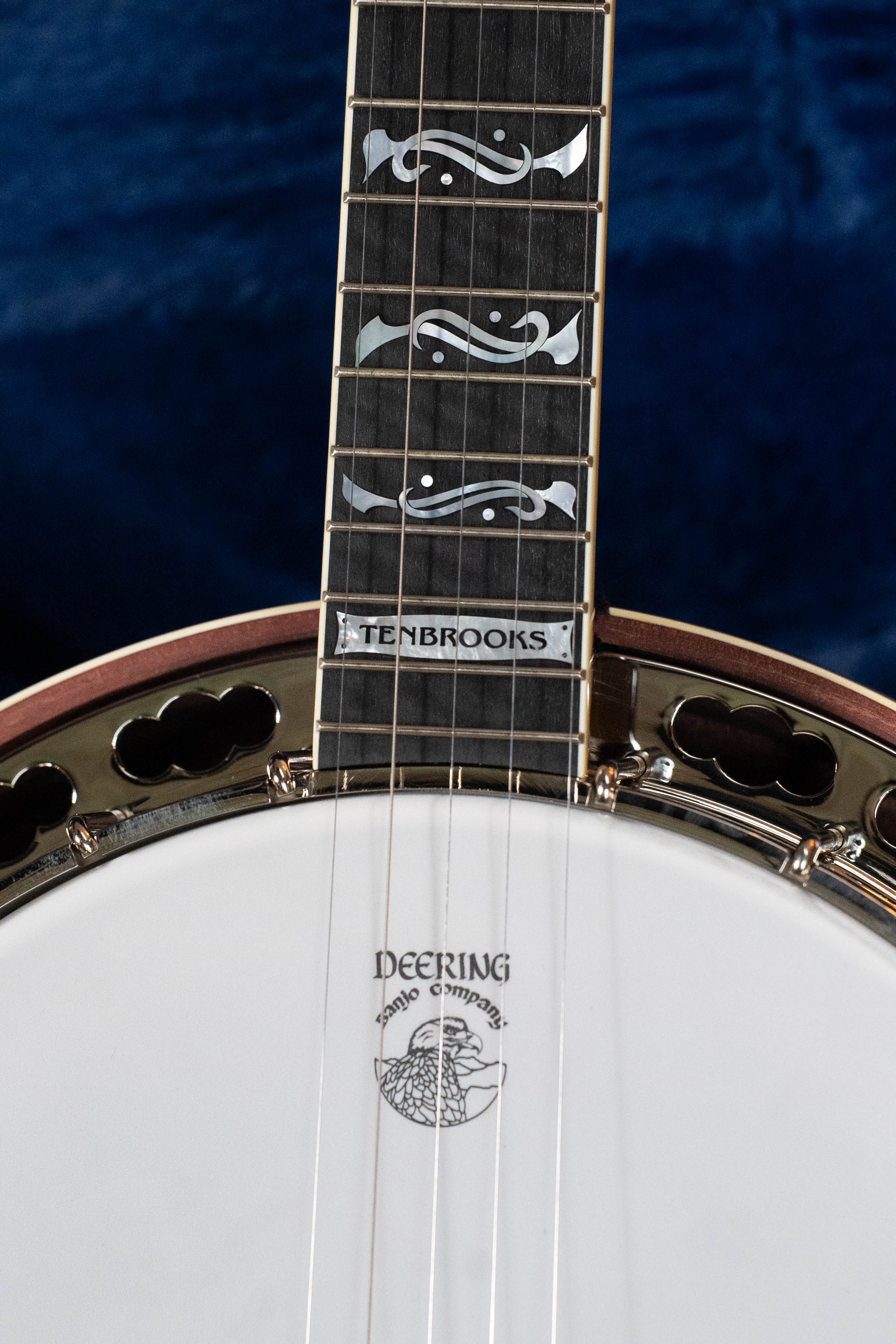 Deering Tenbrooks Saratoga Star 5 String Resonator Banjo w/Spikes Installed #0549
