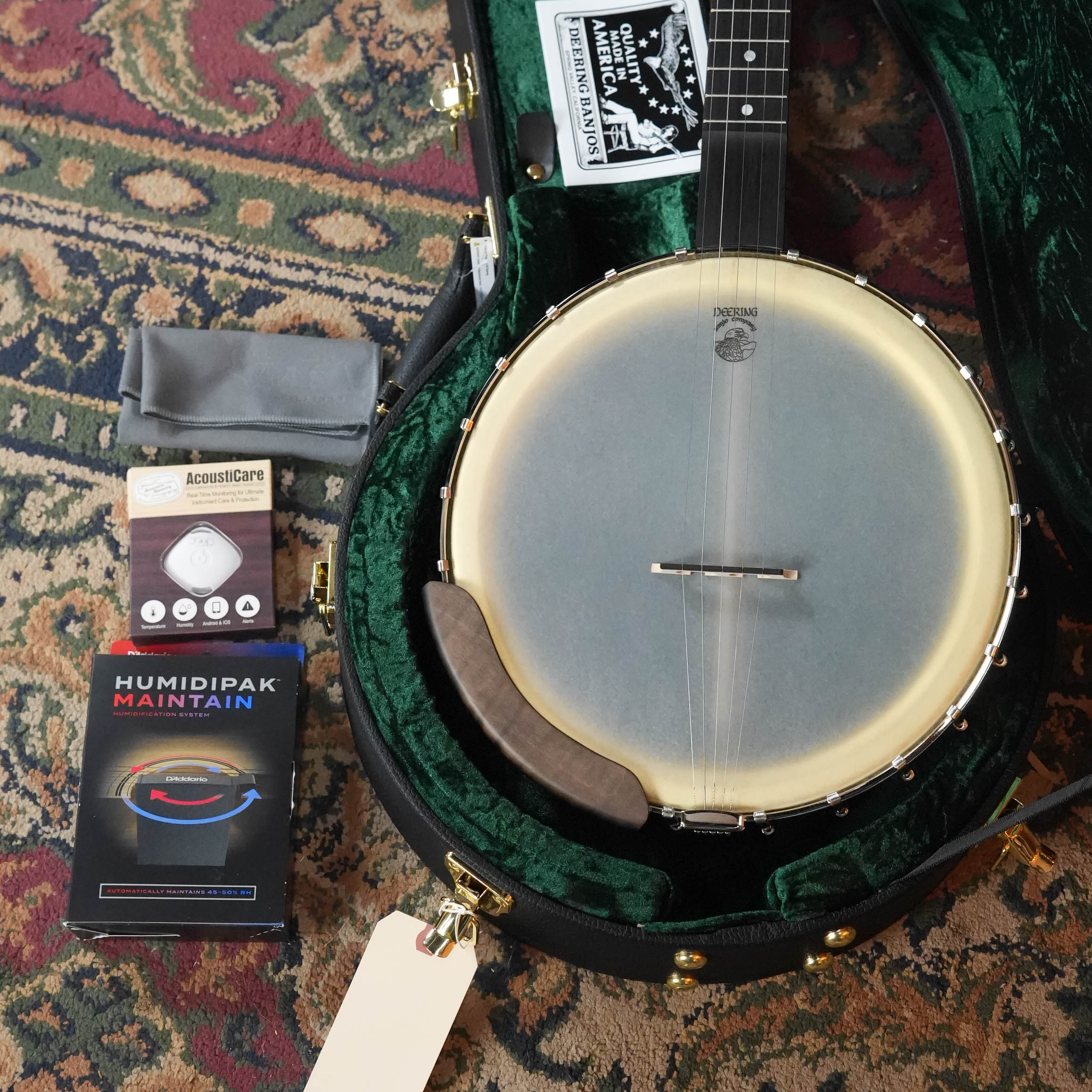 Deering Vega Avett Star Signature Banjo #0008