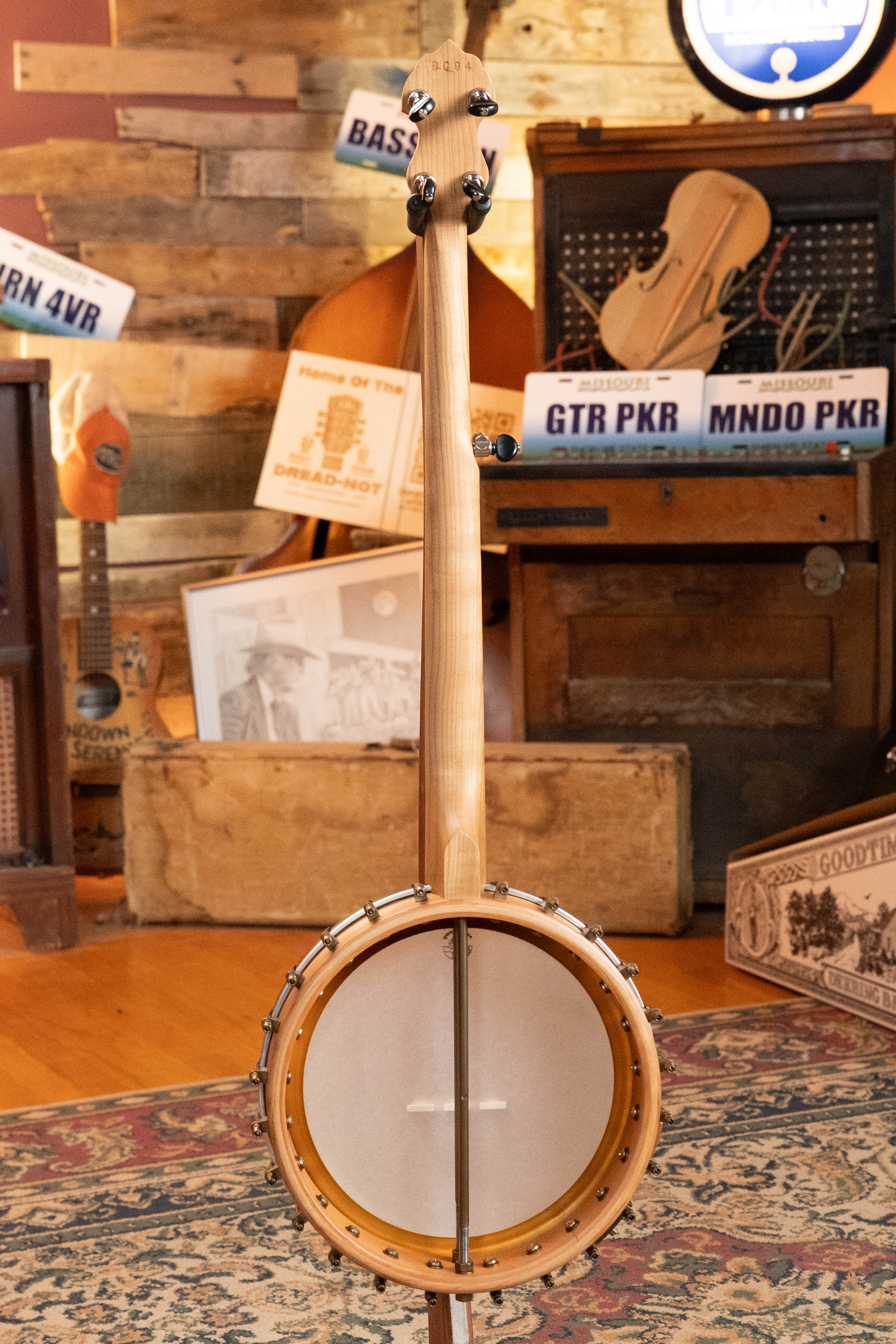 Deering Vega Vintage Star 5-String Cherry Banjo w/Spikes Installed #BC94