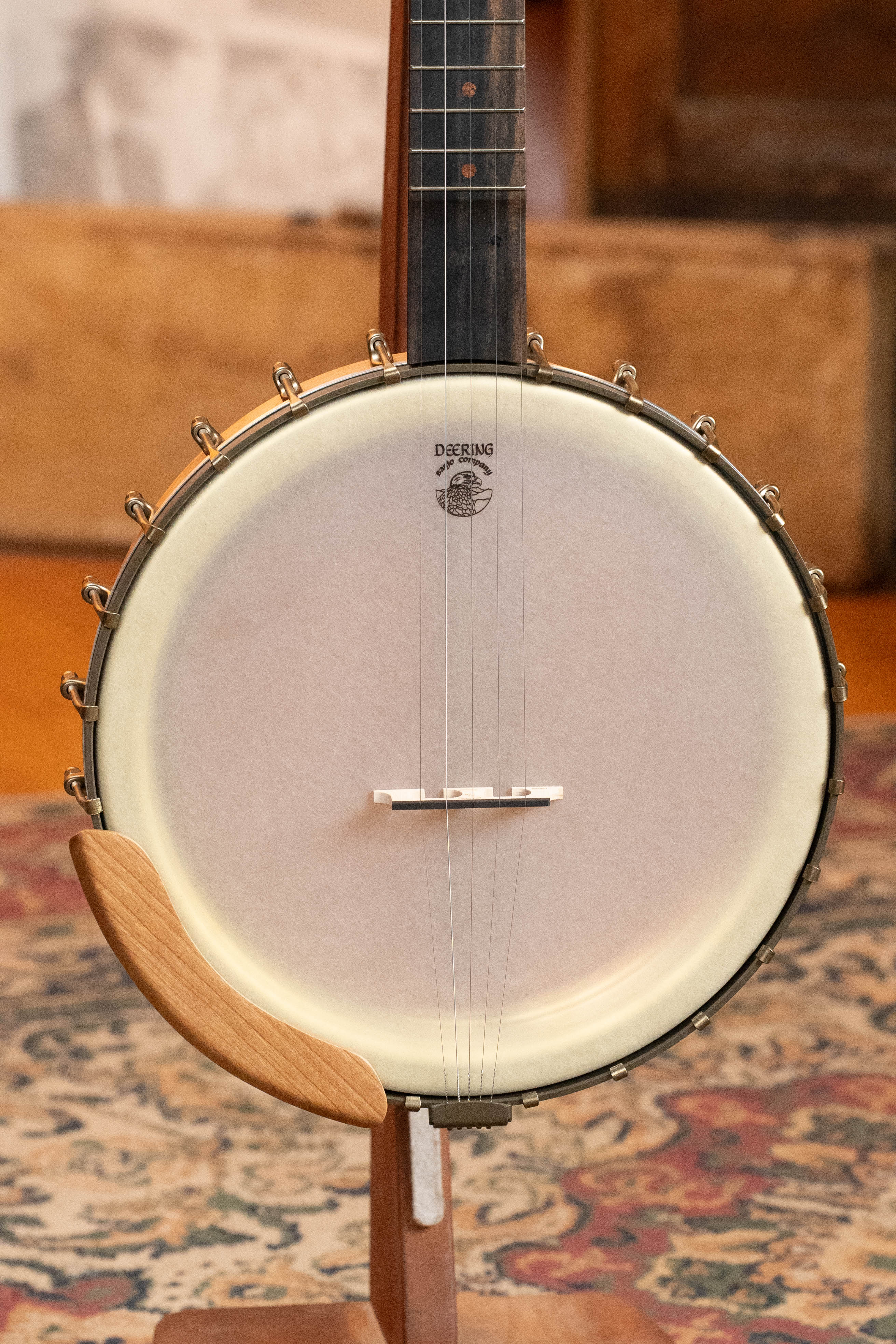 Deering Vega Vintage Star 5-String Cherry Banjo w/Spikes Installed #BC94