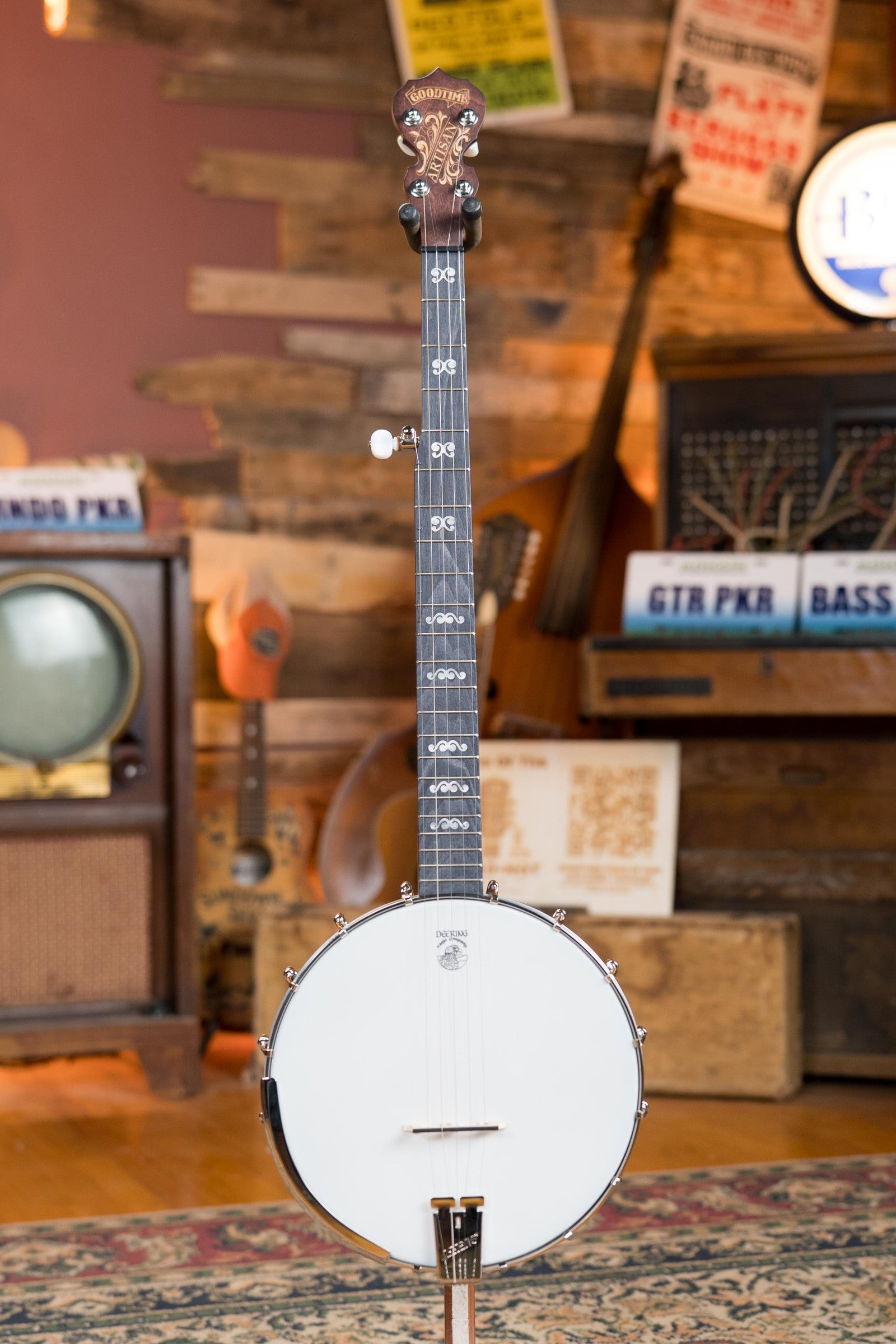 Deering Artisan Goodtime 5-String Openback Banjo #6251