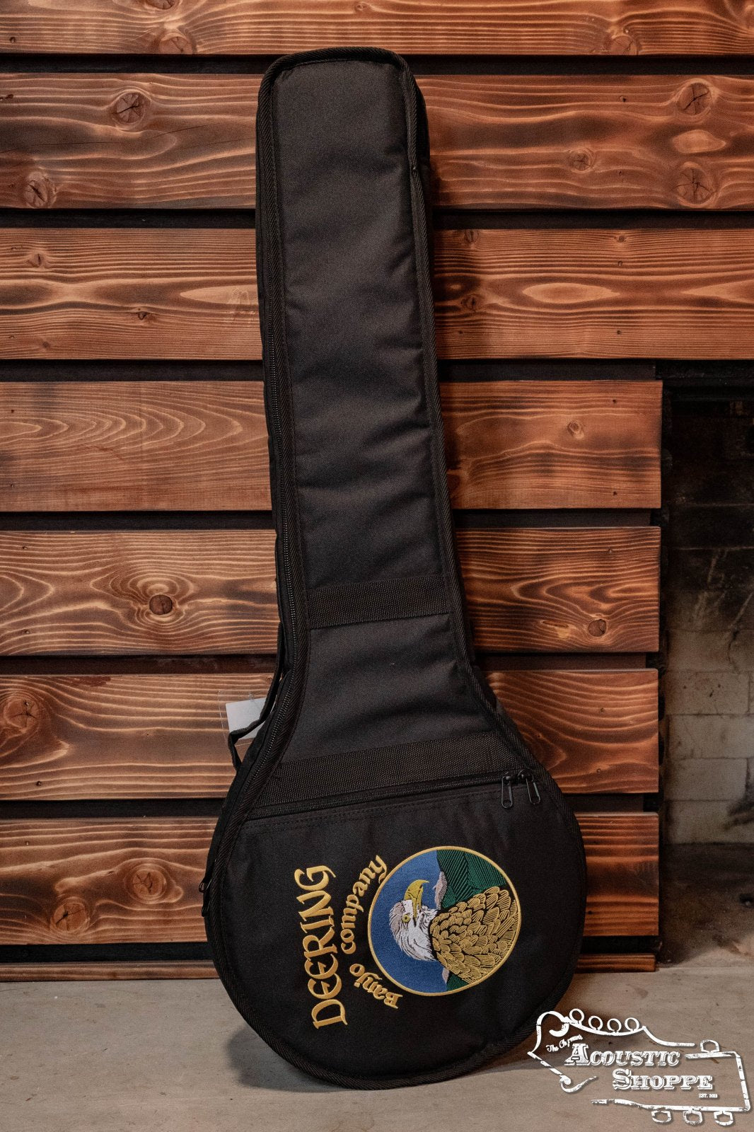 Deering Vintage Eagle Deluxe Padded Openback 5 -String Banjo Gig Bag