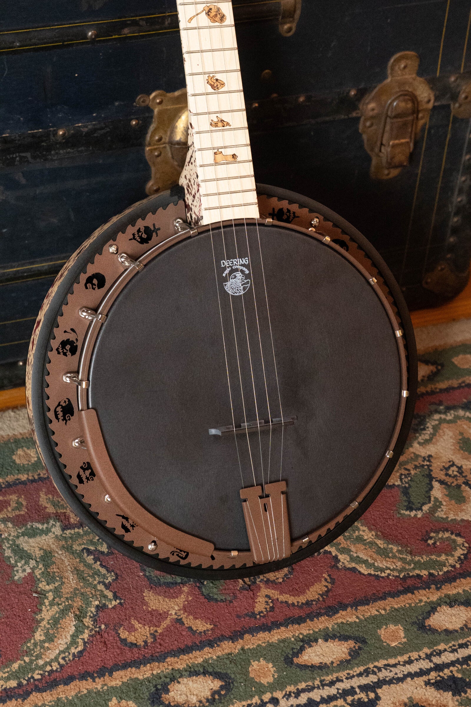 Deering Goodtime Zombie Killer III 5-String Resonator Banjo w/Spikes Installed #4251