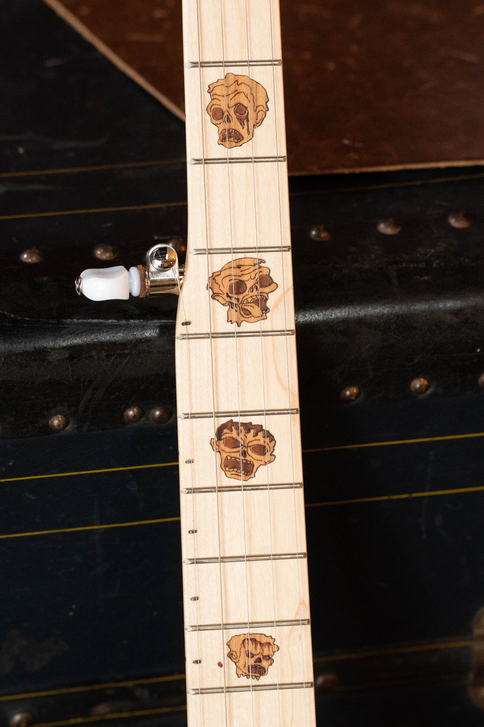 Deering Goodtime Zombie Killer III 5-String Resonator Banjo w/Spikes Installed #4251