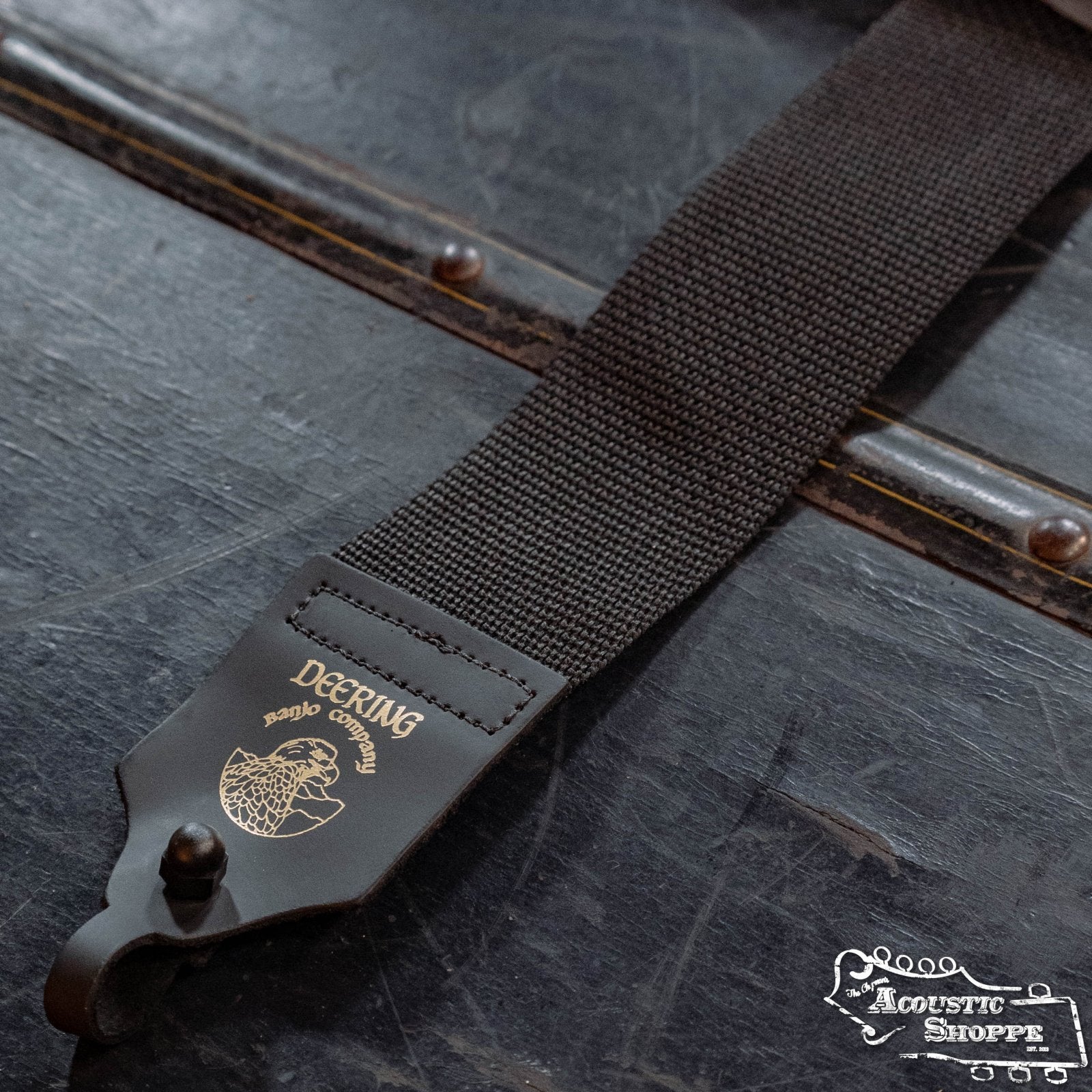 Deering Nylon Banjo Strap - Black