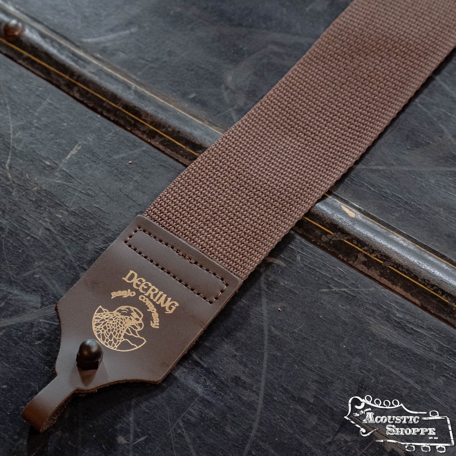 Deering Nylon Banjo Strap - Brown