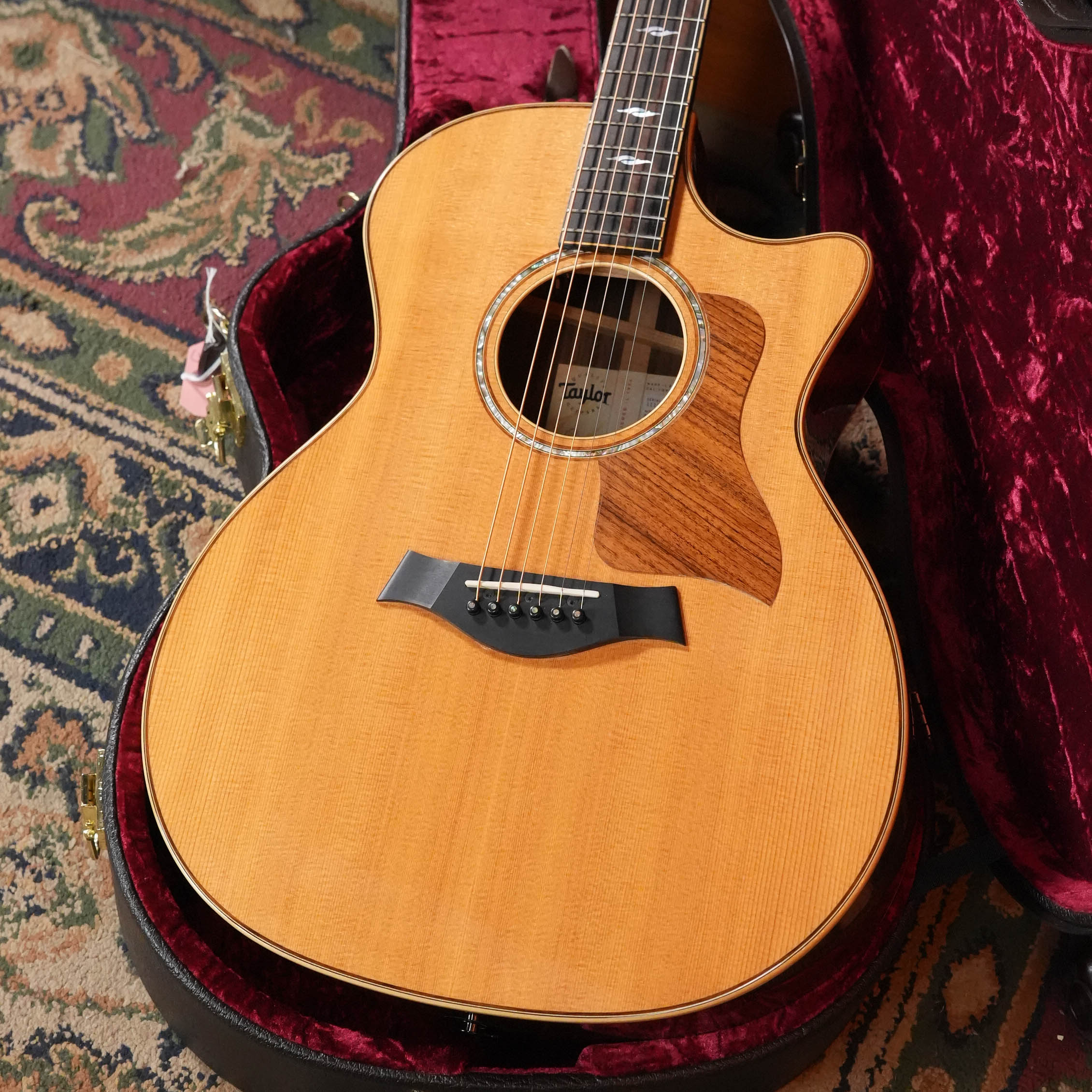 *Dread-Not Certified Used* 2018 Taylor 814ce Sitka Spruce/Indian Rosewood Grand Auditorium Guitar w/Expression System 2 #9810