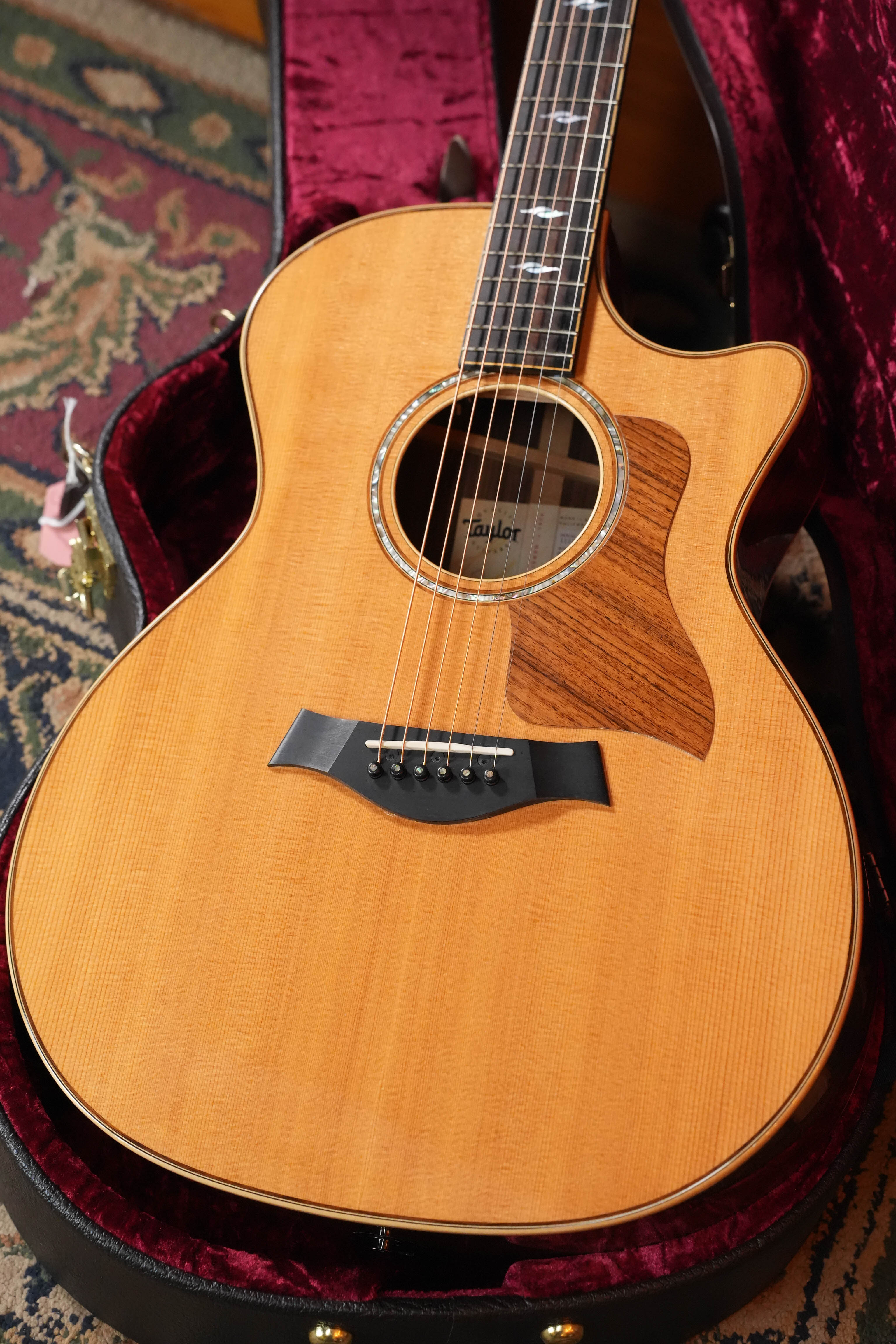 *Dread-Not Certified Used* 2018 Taylor 814ce Sitka Spruce/Indian Rosewood Grand Auditorium Guitar w/Expression System 2 #9810
