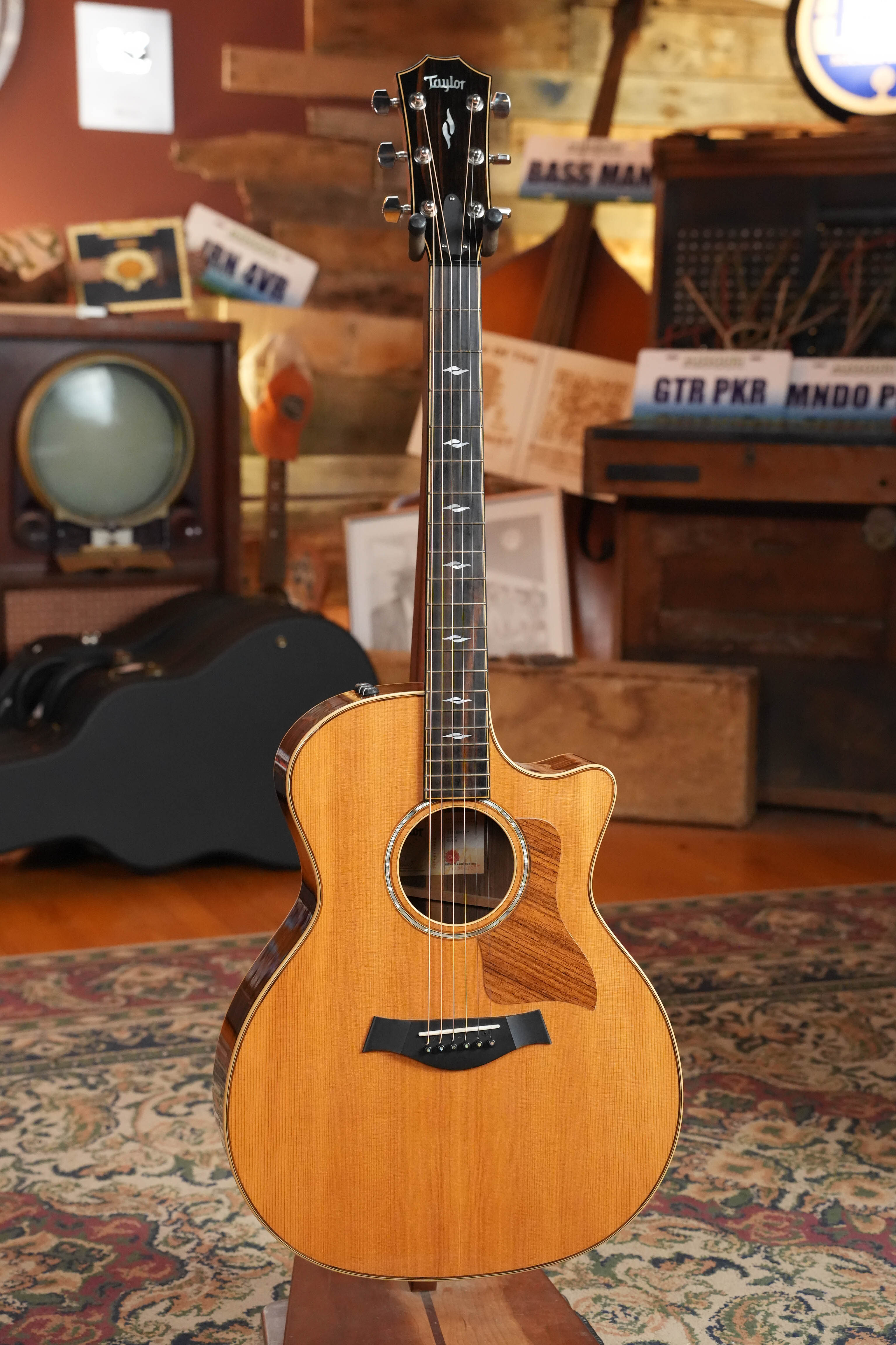 *Dread-Not Certified Used* 2018 Taylor 814ce Sitka Spruce/Indian Rosewood Grand Auditorium Guitar w/Expression System 2 #9810
