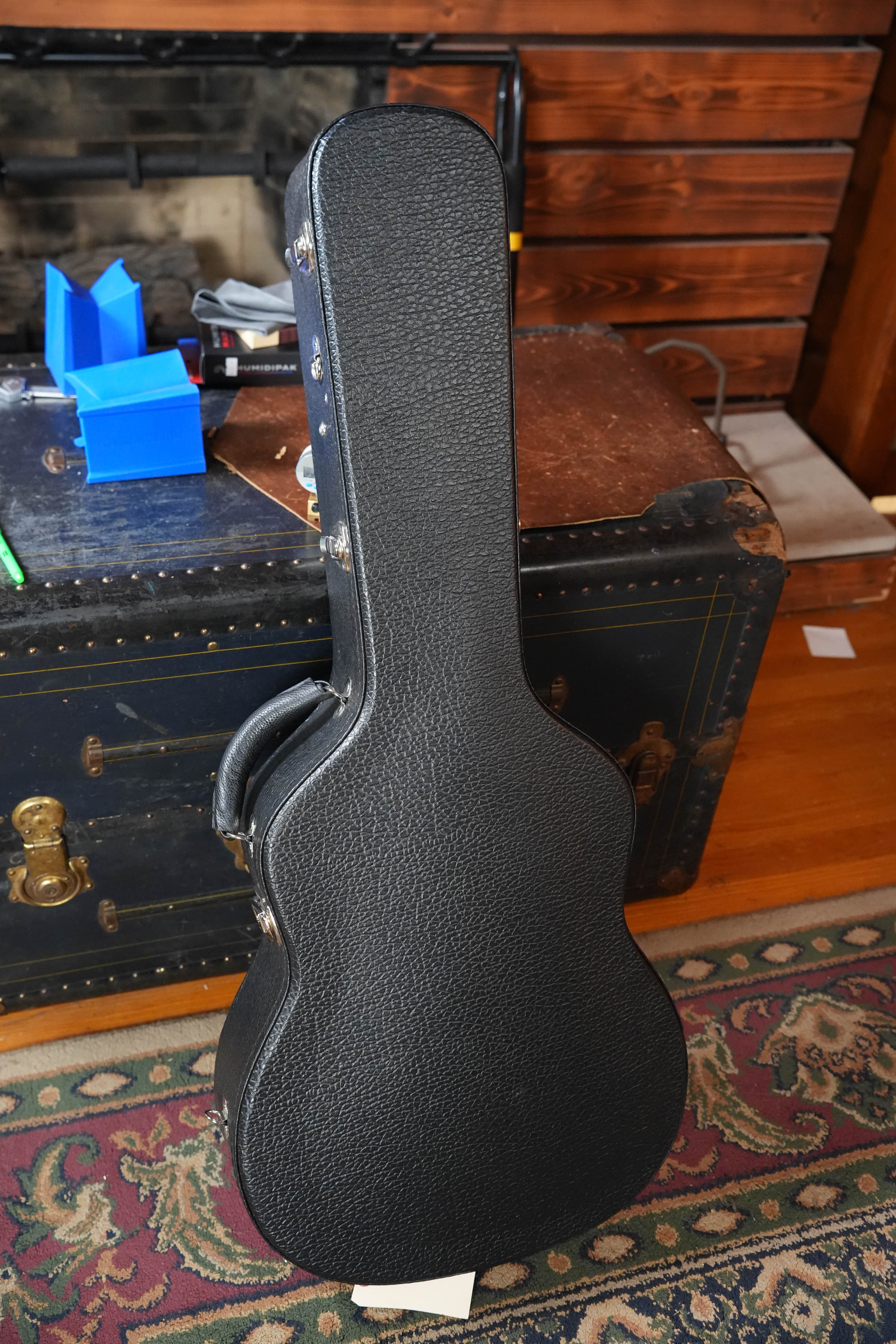 *Dread-Not Certified Used* 2024 Bourgeois Custom Large Soundhole Signature OM Adirondack/Perfect Quarter-Sawn Madagascar Rosewood LSDBS-OM w/ K&K Pickup #0422