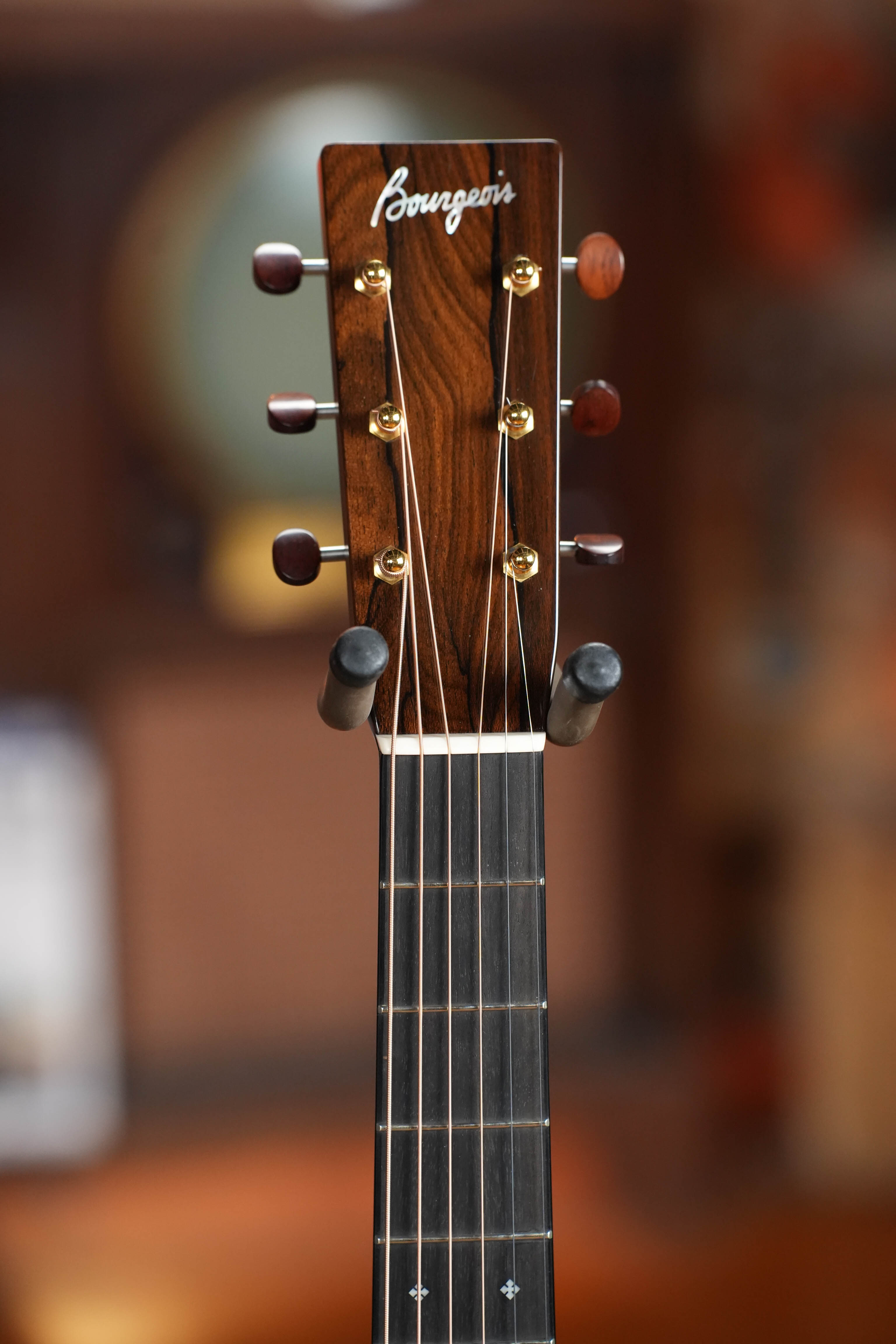*Dread-Not Certified Used* 2024 Bourgeois Custom Large Soundhole Signature OM Adirondack/Perfect Quarter-Sawn Madagascar Rosewood LSDBS-OM w/ K&K Pickup #0422