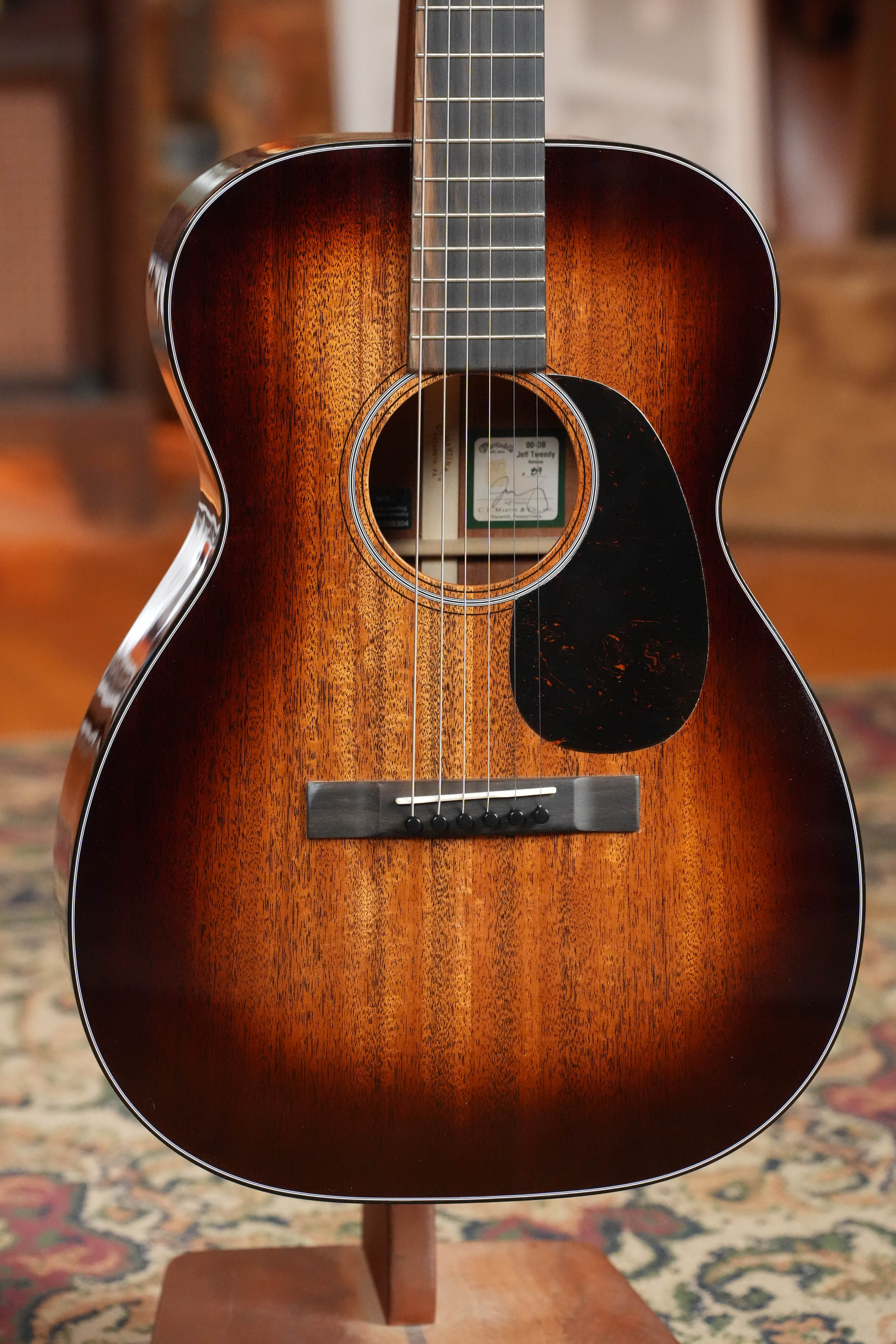 *Dread-Not Certified Used* 2025 Martin OO-DB Jeff Tweedy All FSC Certified Mahogany OO Deep Body Acoustic Guitar #9777