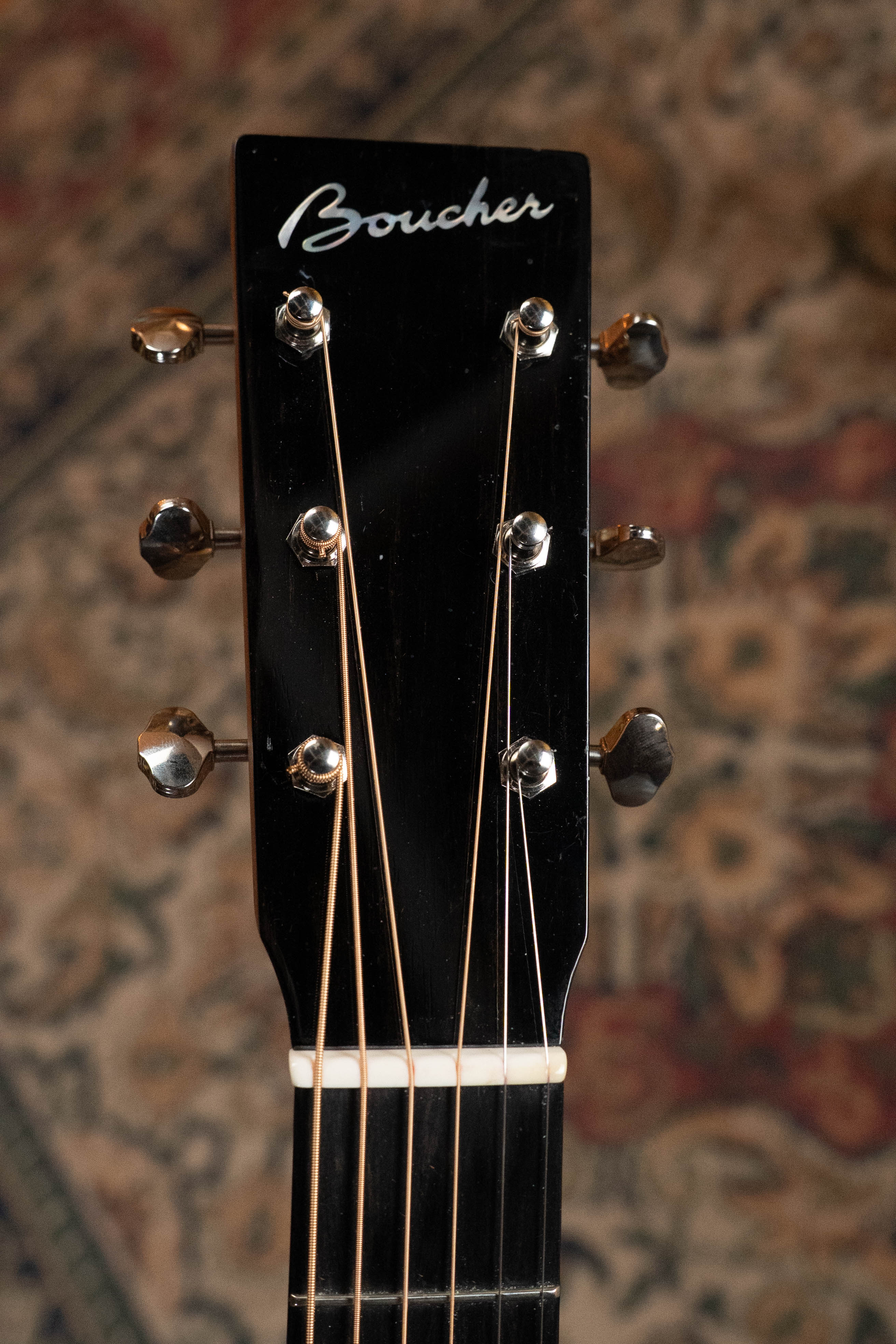 *Dread-Not Certified Used* Boucher BG-41-G Bluegrass Goose Series Gold Torrefied Adirondack/Mahogany OM Guitar w/K&K Pickup #1015