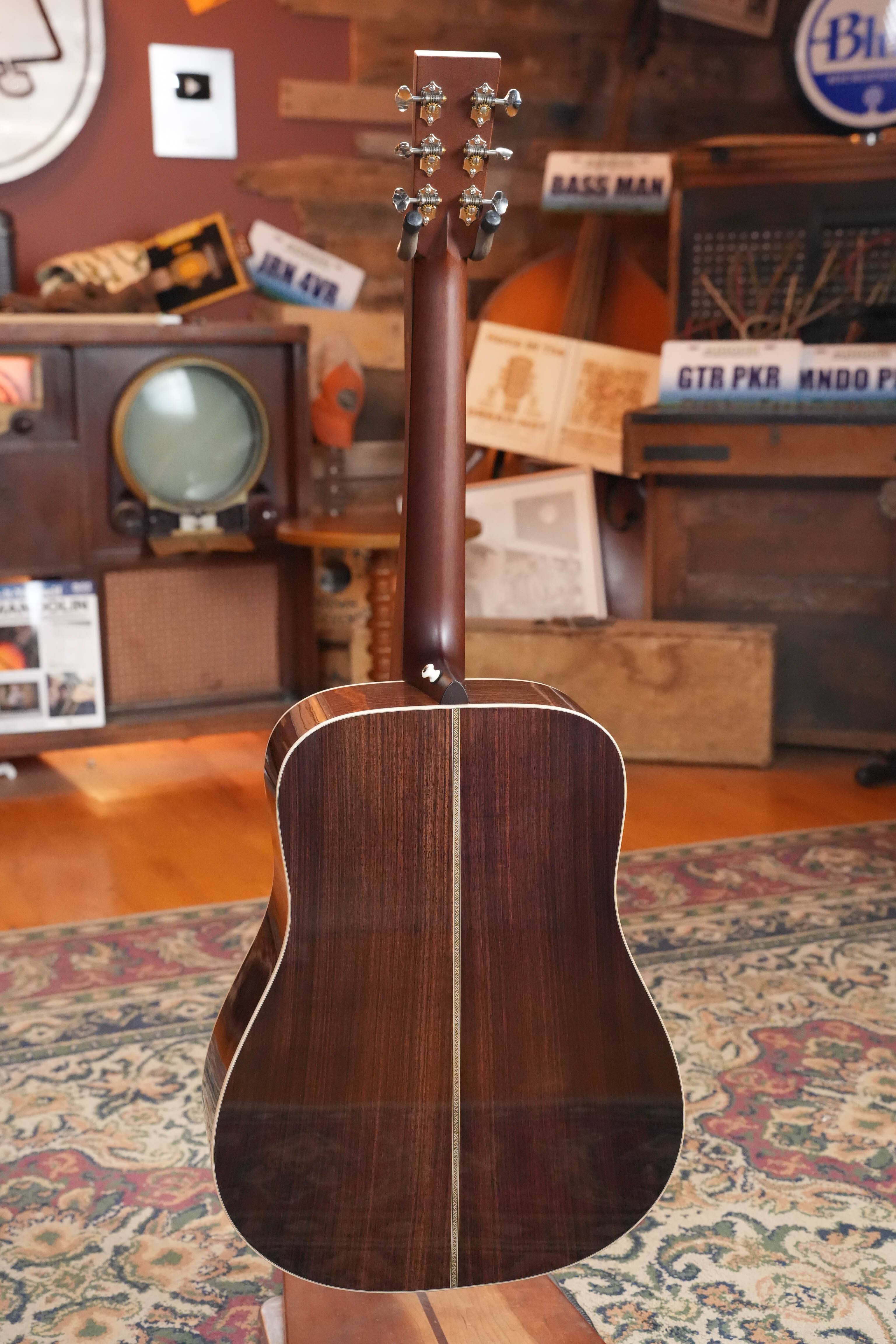 *Dread-Not Certified Used* Boucher BG-52-G Torrefied Adirondack/Rosewood Bluegrass Goose Gold Pack Dreadnought w/ K&K Pure Mini #1394