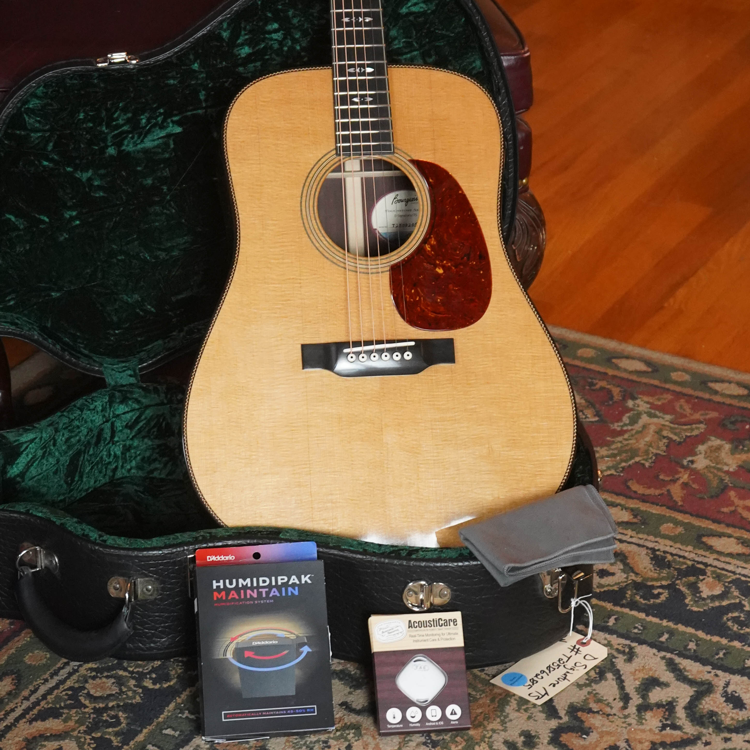 *Dread-Not Certified Used* Bourgeois Signature Touchstone Series Torrefied Sitka/Madagascar Dreadnought Acoustic Guitar #6205