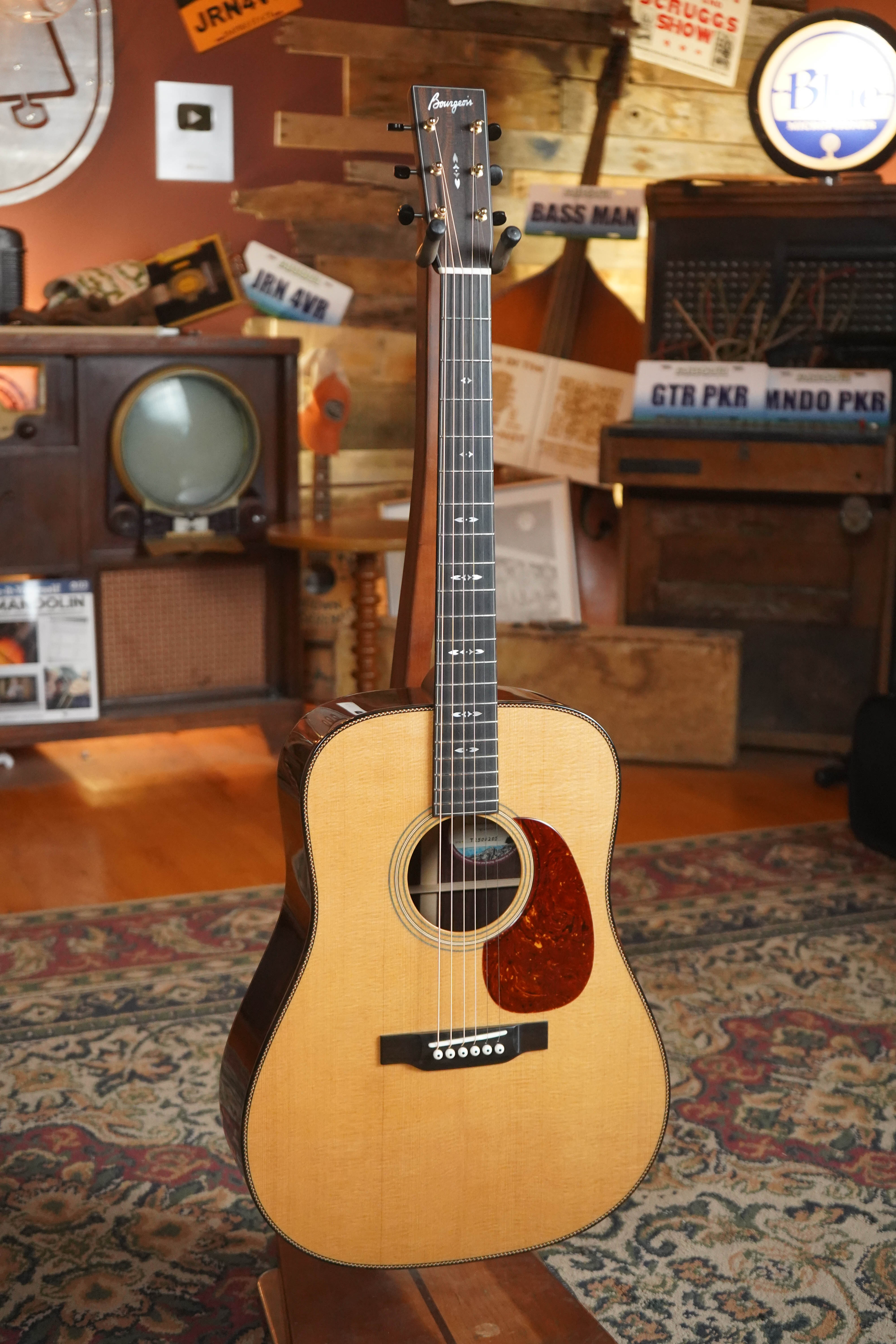 *Dread-Not Certified Used* Bourgeois Signature Touchstone Series Torrefied Sitka/Madagascar Dreadnought Acoustic Guitar #6205