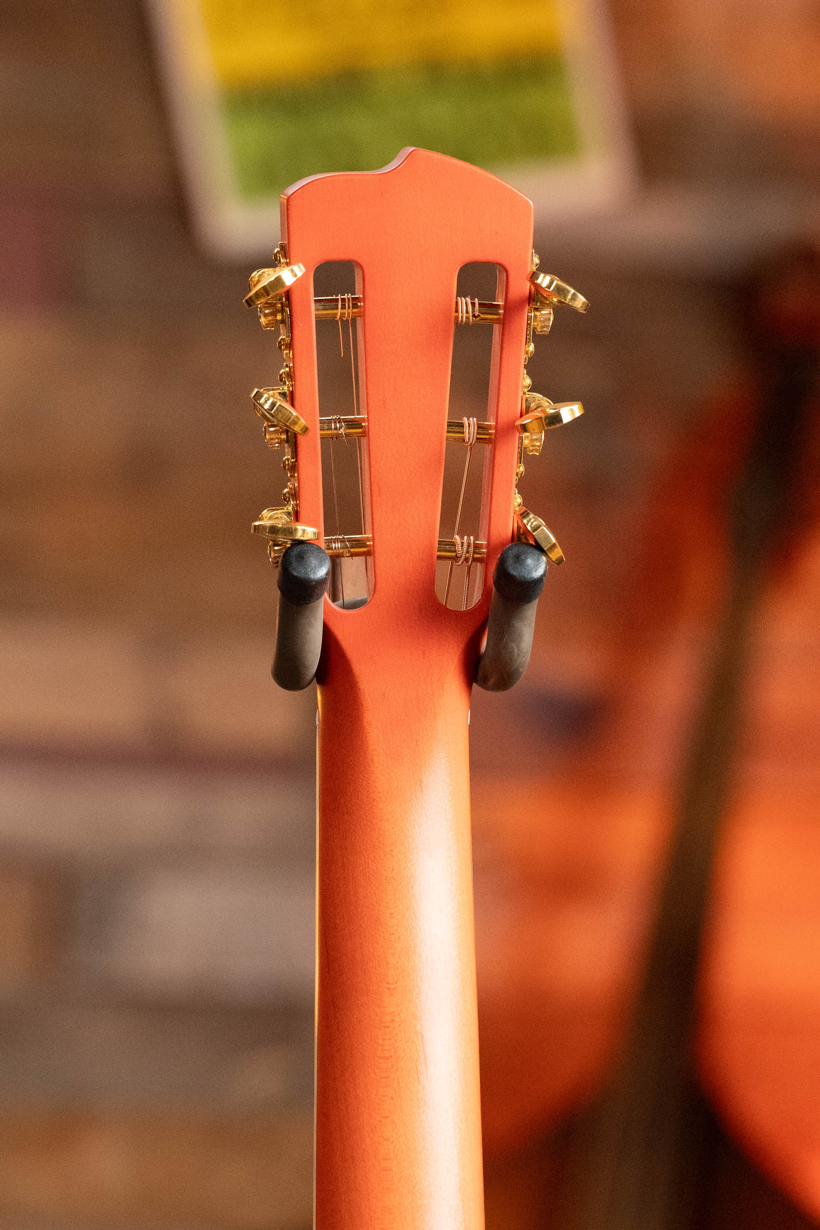 *Dread-Not Certified Used* Breedlove Tom Bedell's Blues Orange Vintage Edition All Myrtlewood Concertina Cutaway Guitar w/LR Baggs Pickup #9079