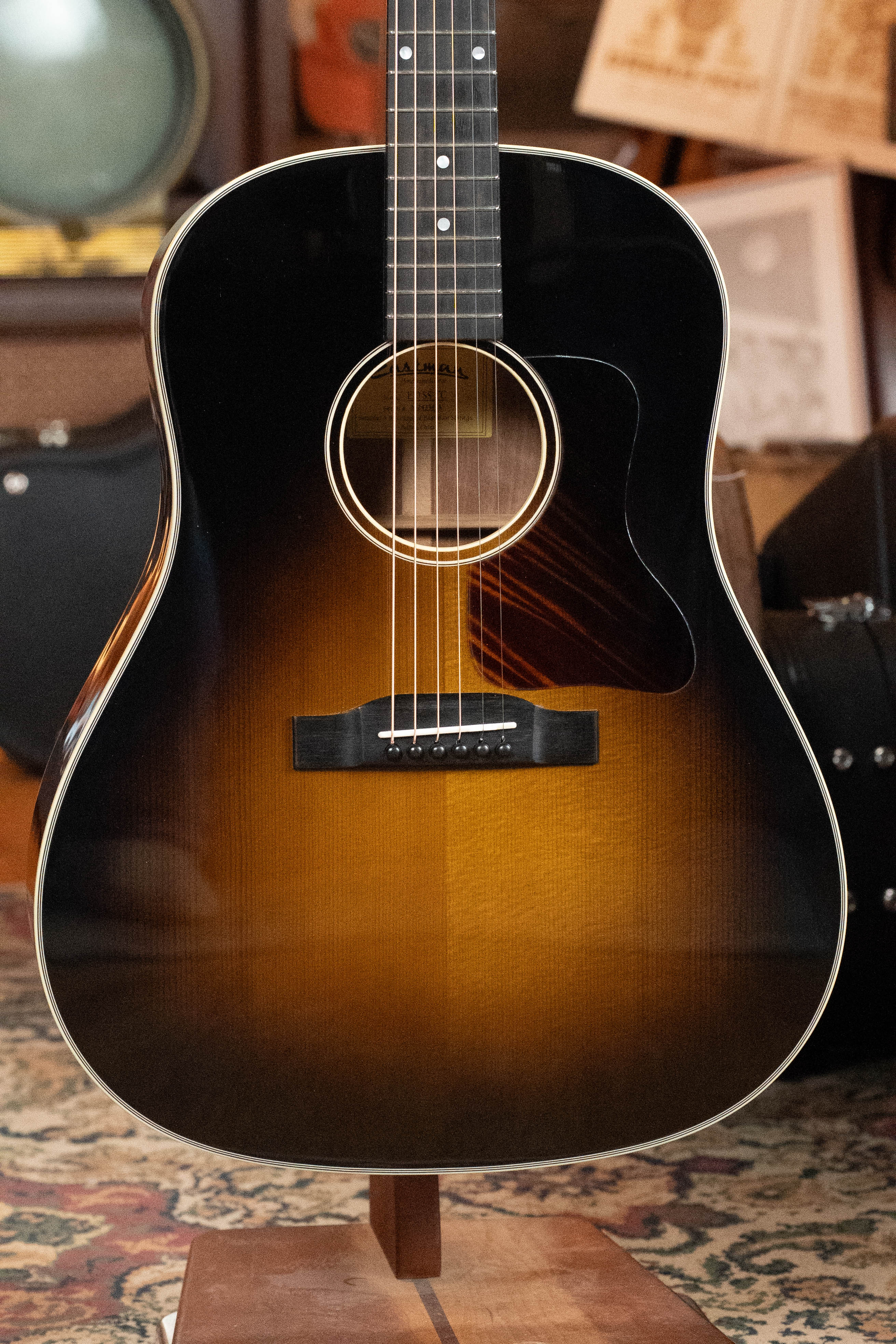 *Dread-Not Certified Used* Eastman E10SS-TC Thermo-Cured Adirondack/Mahogany Sunburst Slope Shoulder Dreadnought Acoustic Guitar #3423