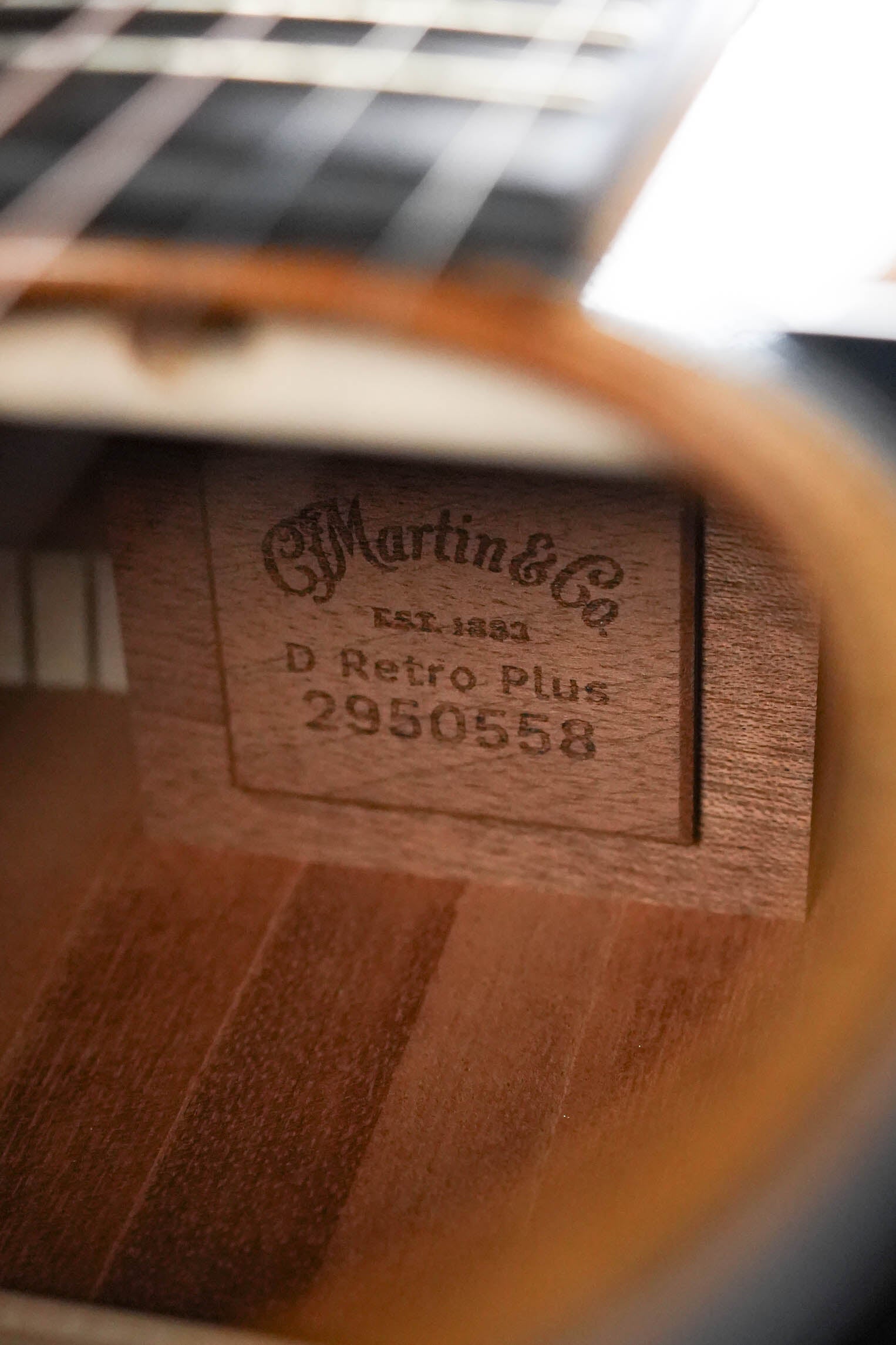 *Dread-Not Certified Used* Martin DE Retro Plus Torrefied Spruce/Mahogany Dreadnought Guitar w/Martin Electronics #0558