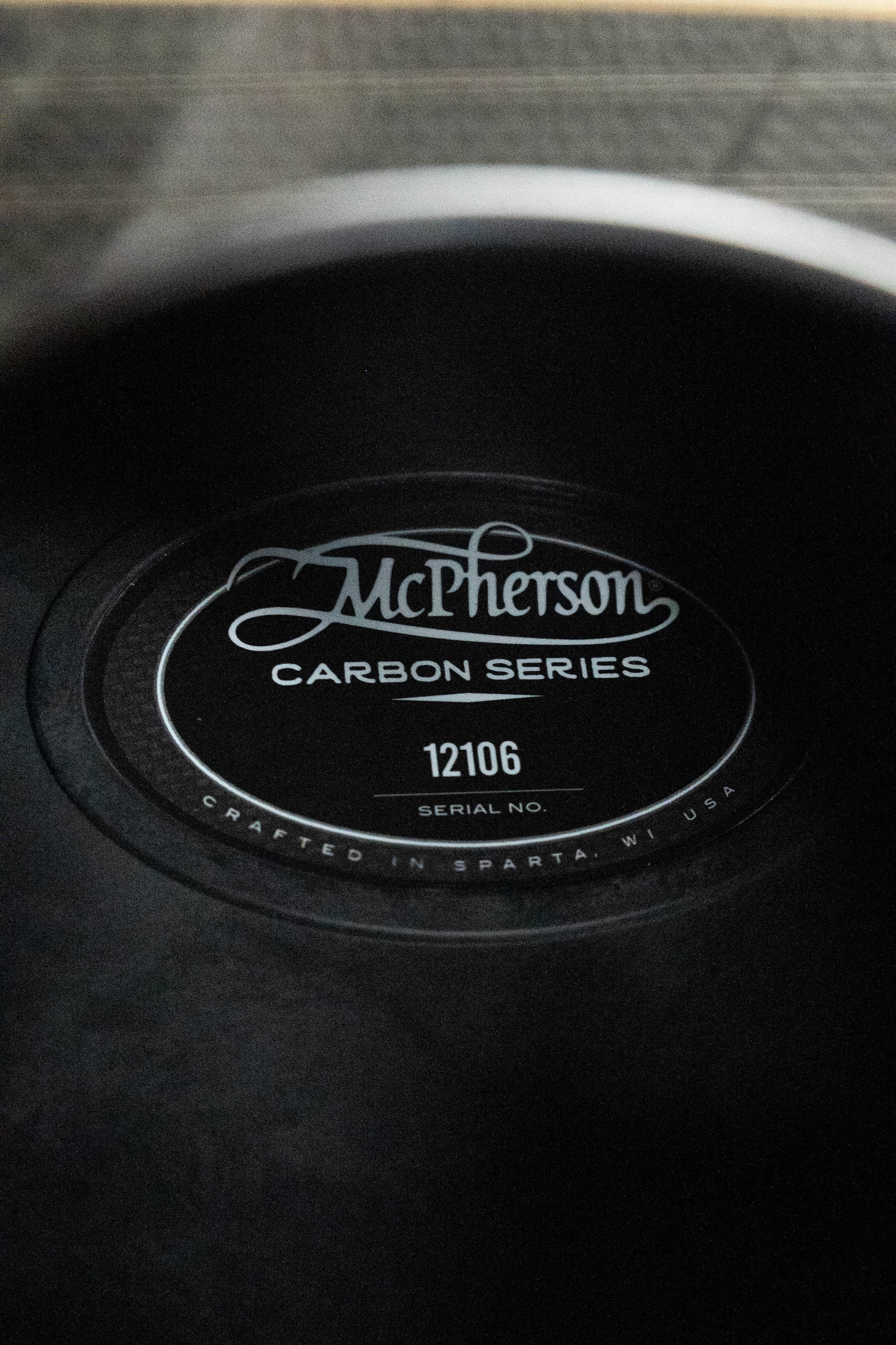 *Dread-Not Certified Used* McPherson Carbon Fiber Touring Series Blackout Honeycomb Guitar w/L.R. Baggs Element Pickup #2106