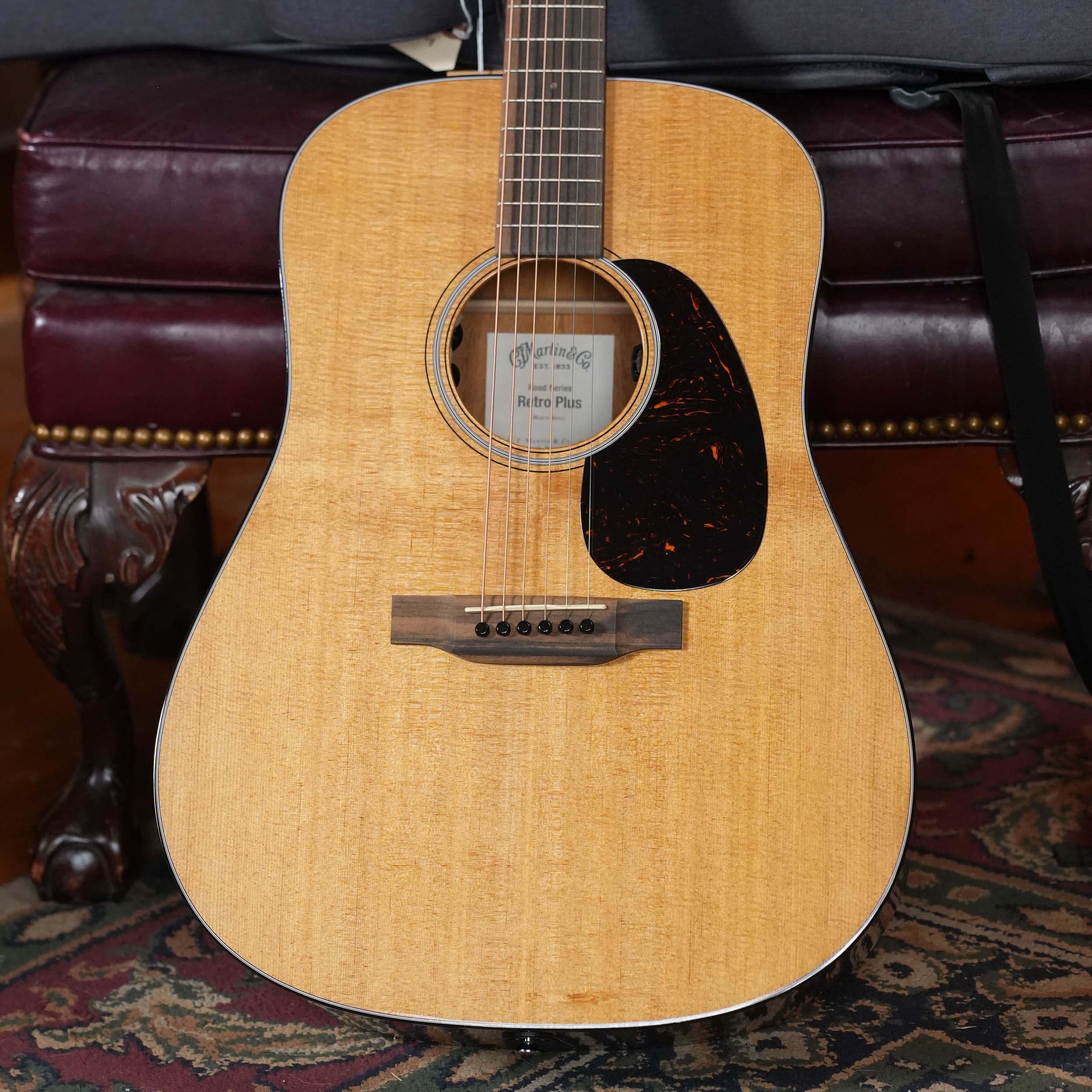 *Dread Not Certified Used* Martin DE Retro Plus Torrefied Spruce/Mahogany Dreadnought Guitar w/Martin Electronics #0559