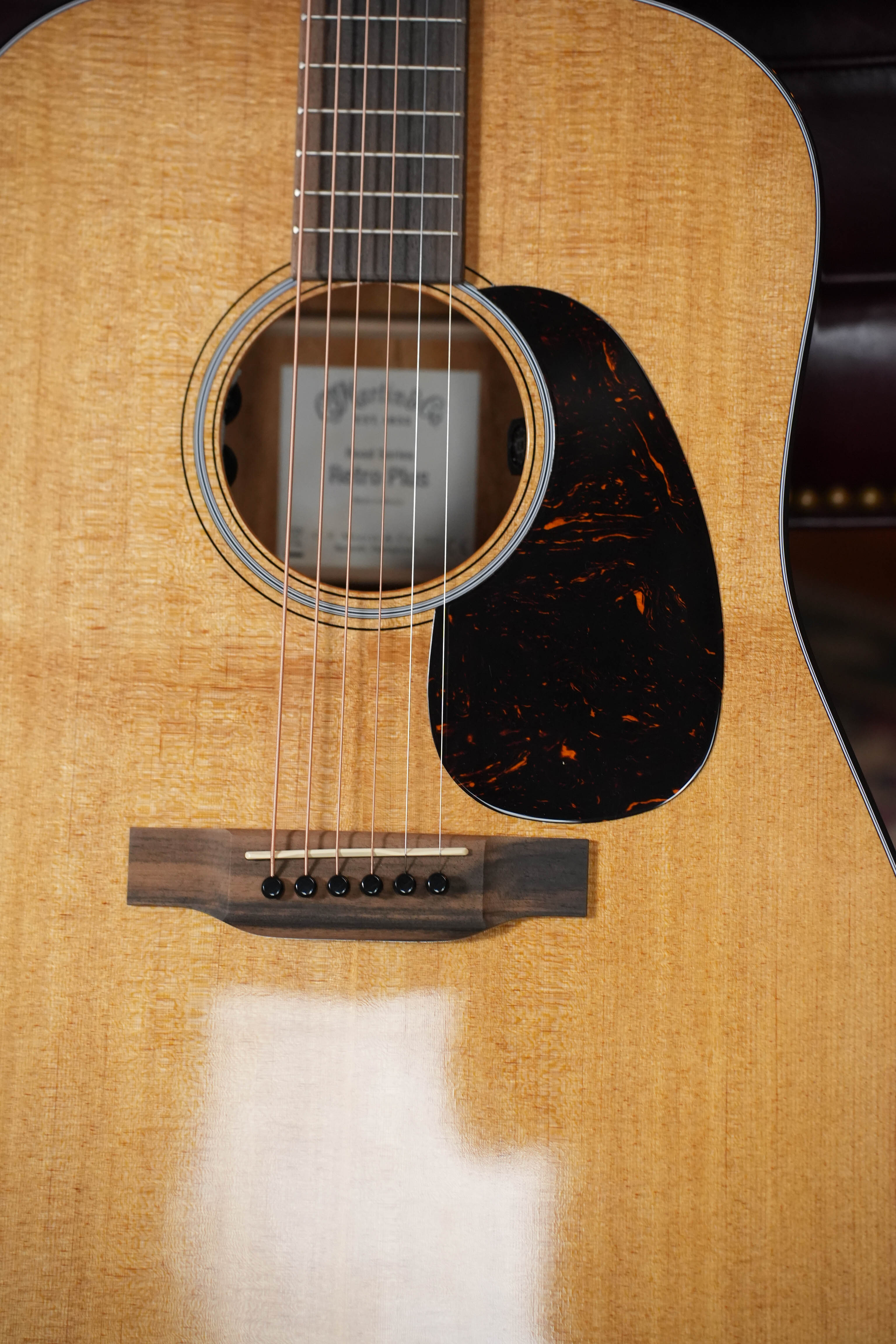 *Dread Not Certified Used* Martin DE Retro Plus Torrefied Spruce/Mahogany Dreadnought Guitar w/Martin Electronics #0559