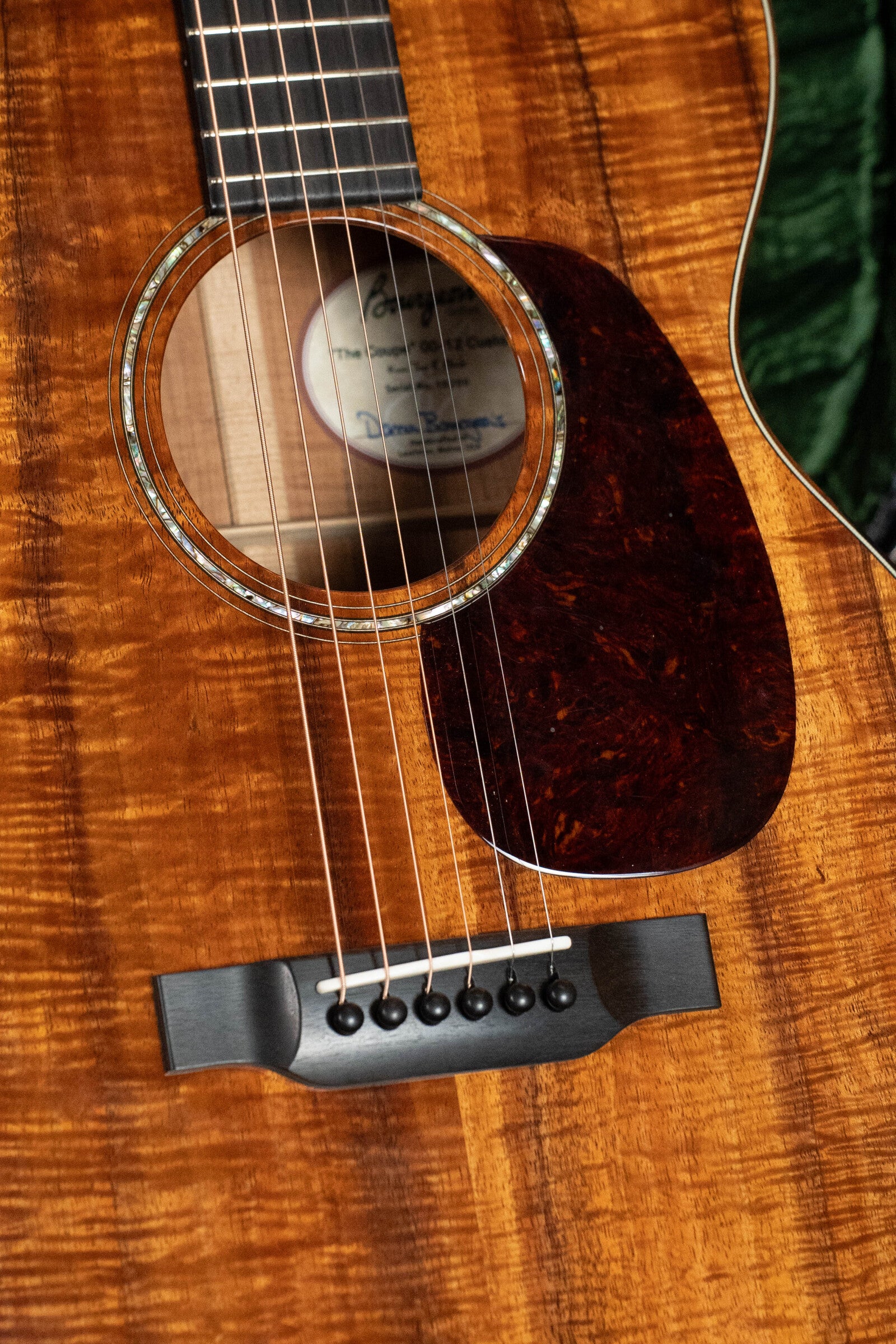 *Dread-Not Certified Floor Model* Bourgeois *Custom Build OO-12 "Coupe" All Figured Koa 12-Fret Acoustic Guitar #0200