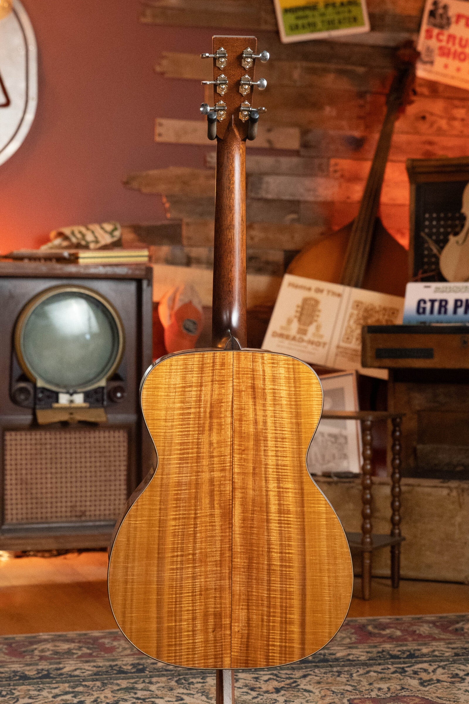 *Dread-Not Certified Floor Model* Bourgeois *Custom Build OO-12 "Coupe" All Figured Koa 12-Fret Acoustic Guitar #0200