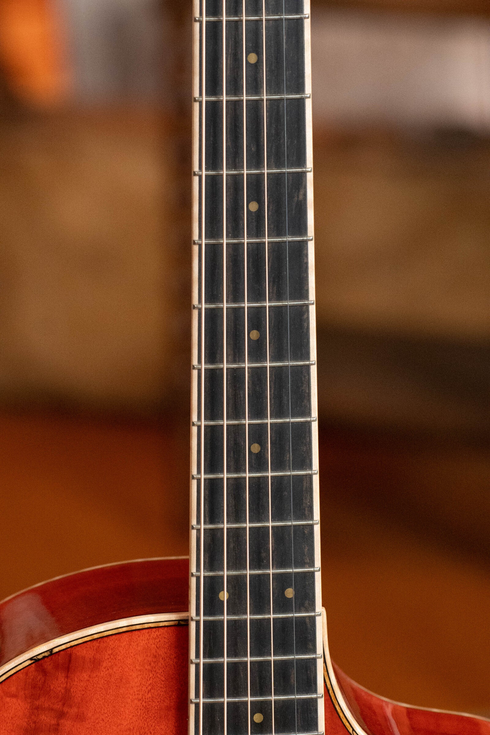 *Dread-Not Certified Floor Model* Breedlove Tom Bedell's Blues Orange Vintage Edition All Myrtlewood Concertina Cutaway Acoustic Guitar w/ LR Baggs M1 Pickup #9079