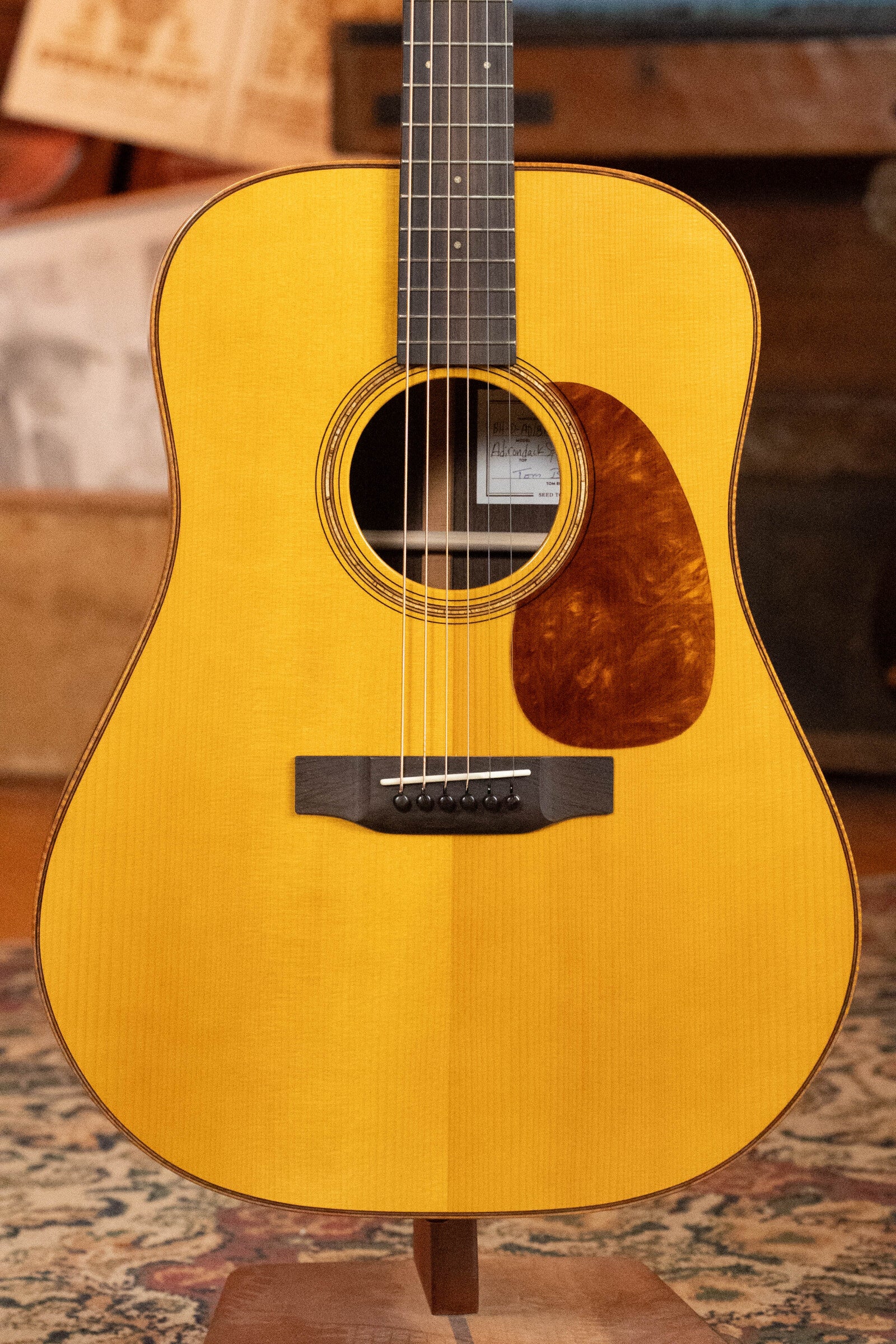 *Dread-Not Certified Used* Bedell Bahia Adirondack/Brazilian Rosewood Dreadnought Guitar #3002