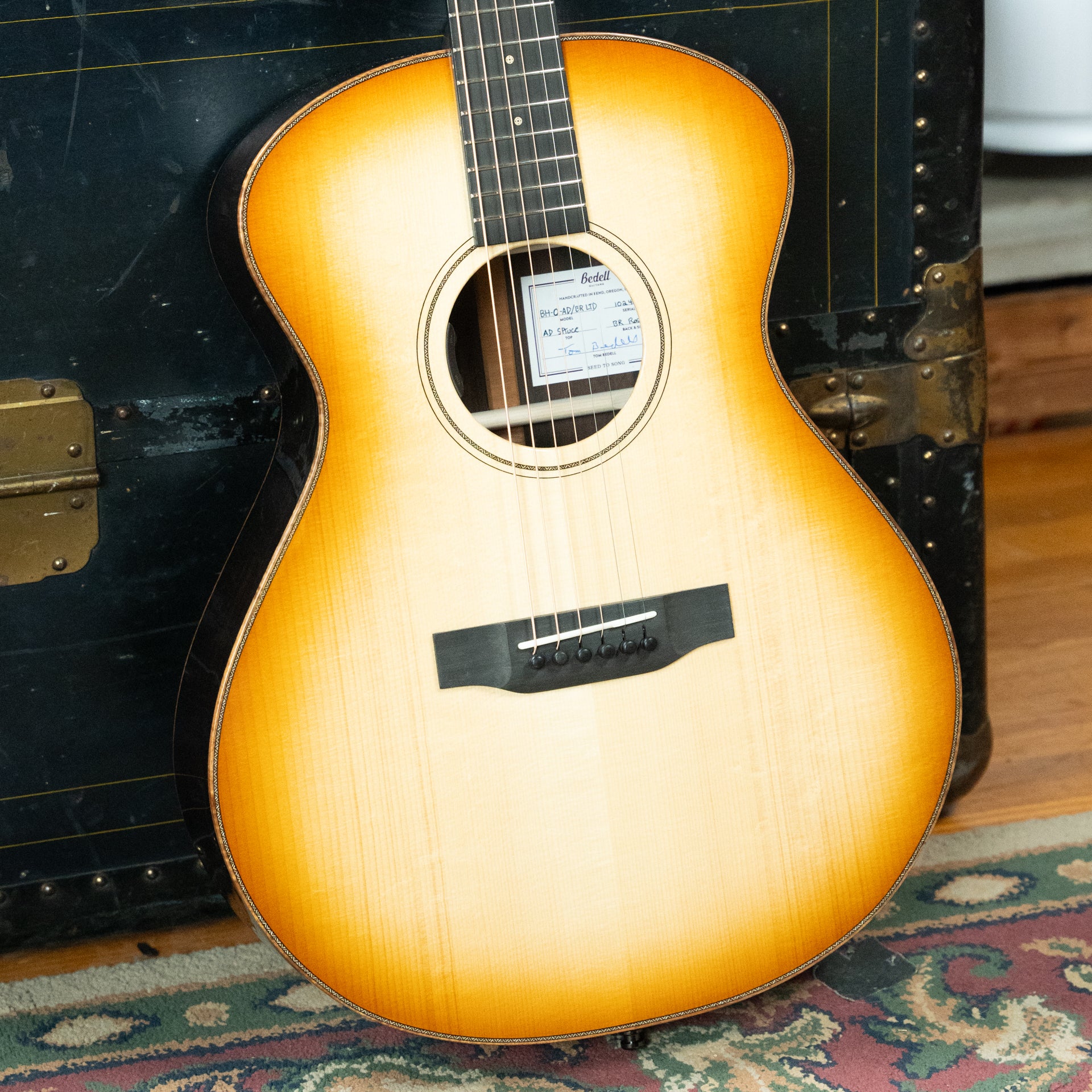 *Dread-Not Certified Used* Bedell Bahia Limited Edition 2025 NAMM Launch Adirondack/Brazilian Rosewood OM Acoustic Guitar #4014
